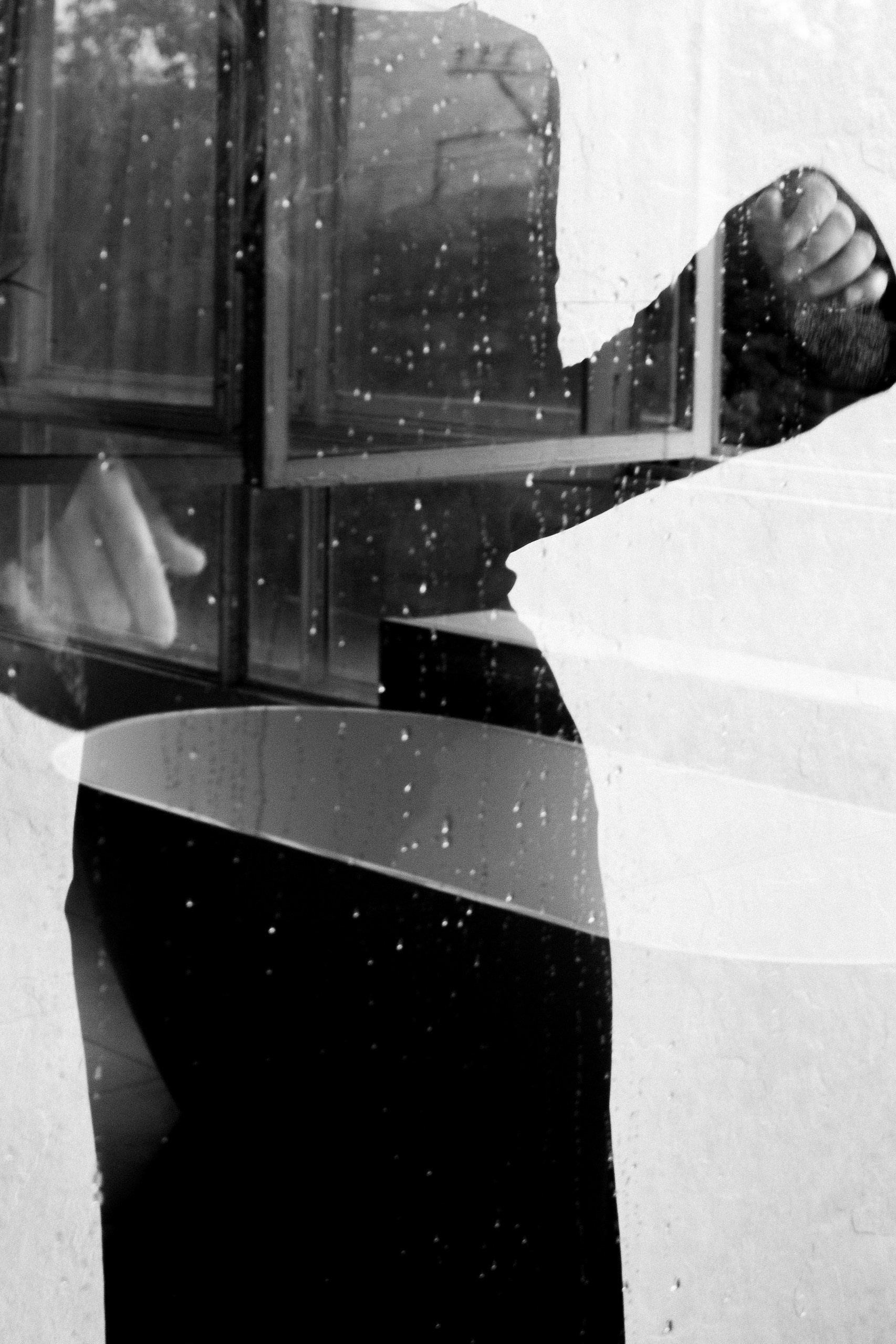 Artwork by Anna Fors showcased during art exhibitions at GUM, Red Square, Moscow.