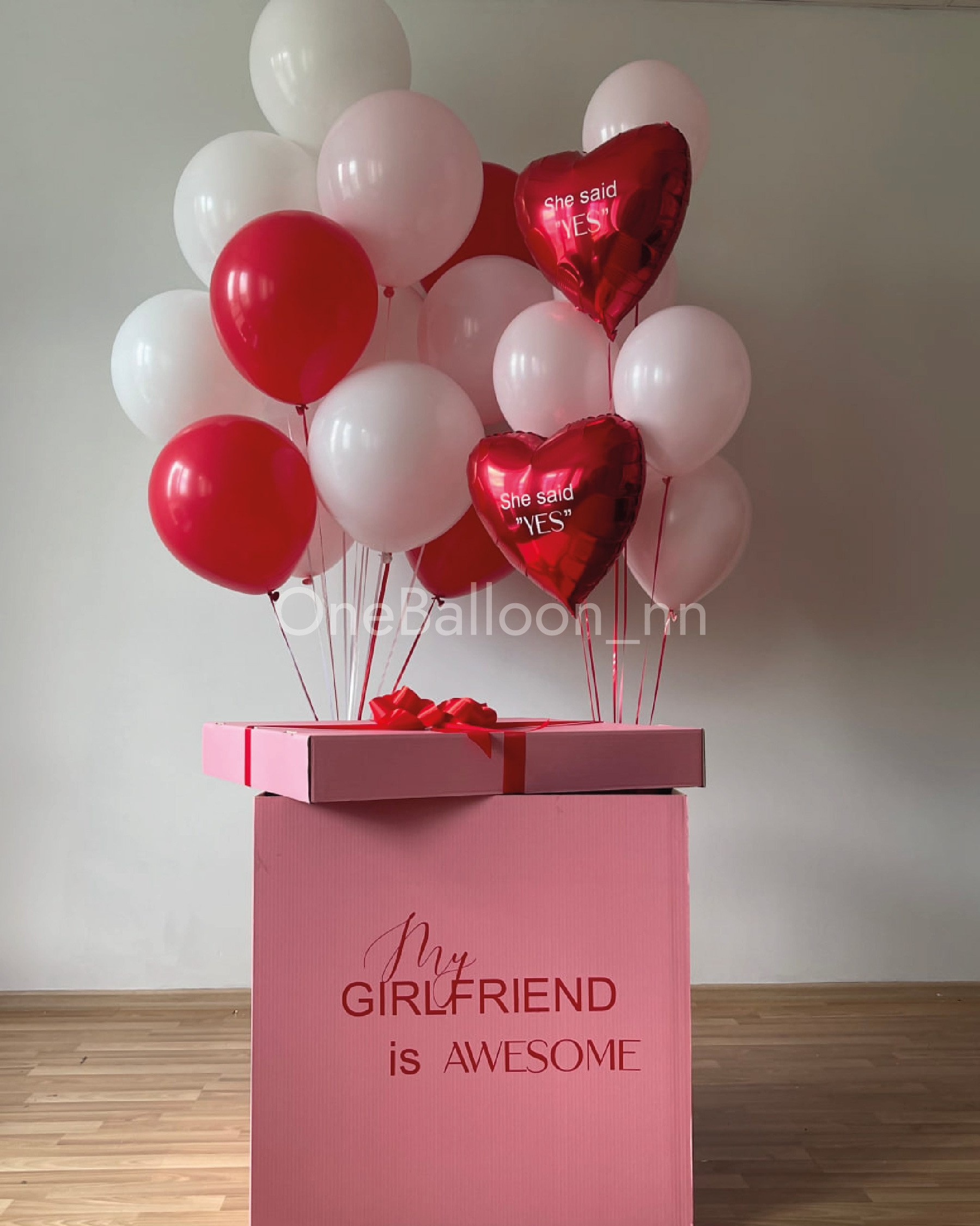 Шарики из коробки сюрприз. One Balloon Воздушные и гелиевые шары Фотозоны Нижний Новгород