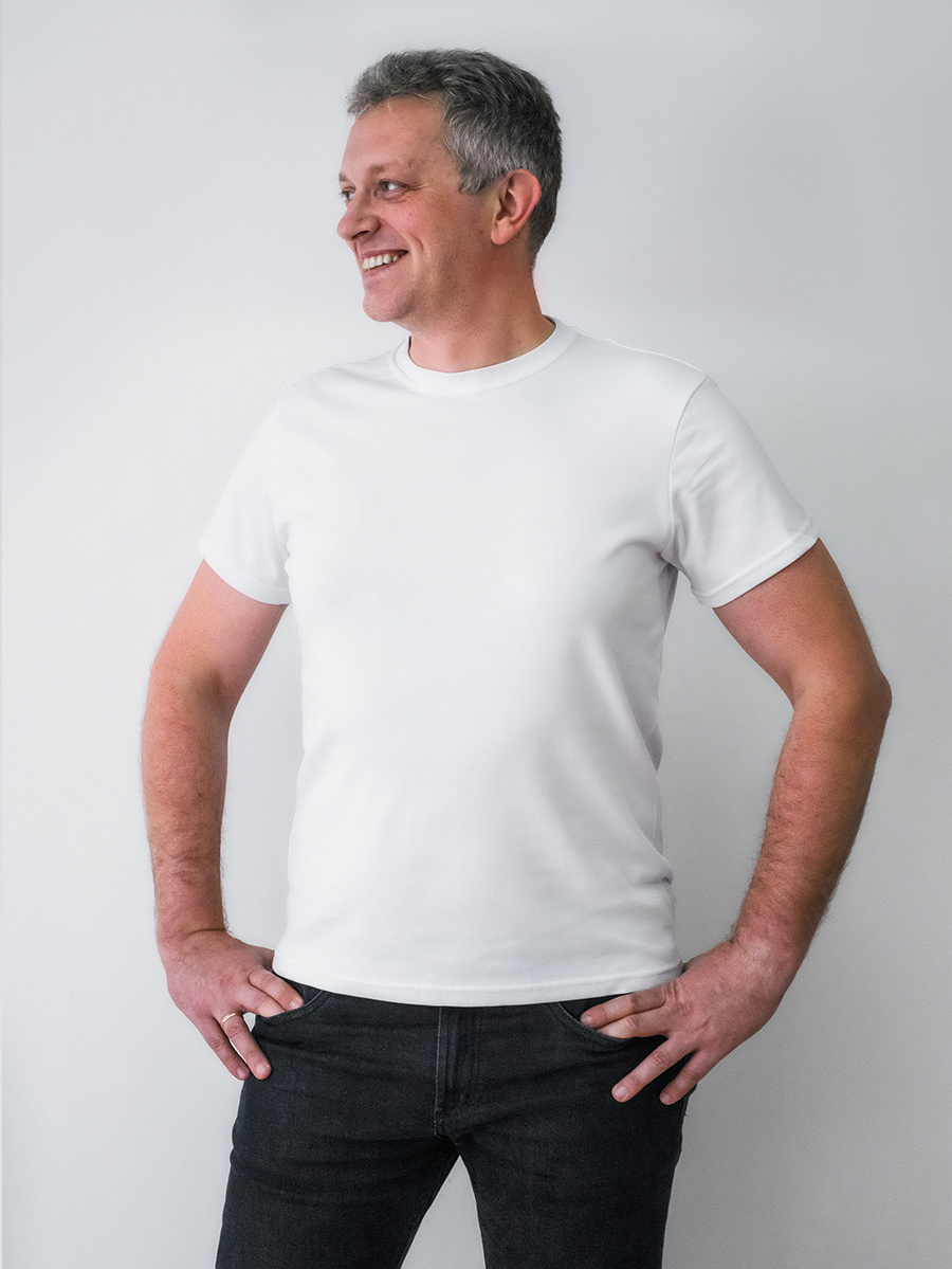 Белые футболки для печати фото, изображений или лого от Студии печати "ЧЁ" - 3