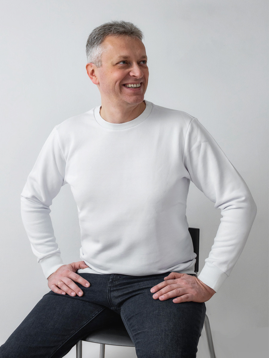 Белые свитшоты для печати фото, изображений или лого от Студии печати "ЧЁ" - 3