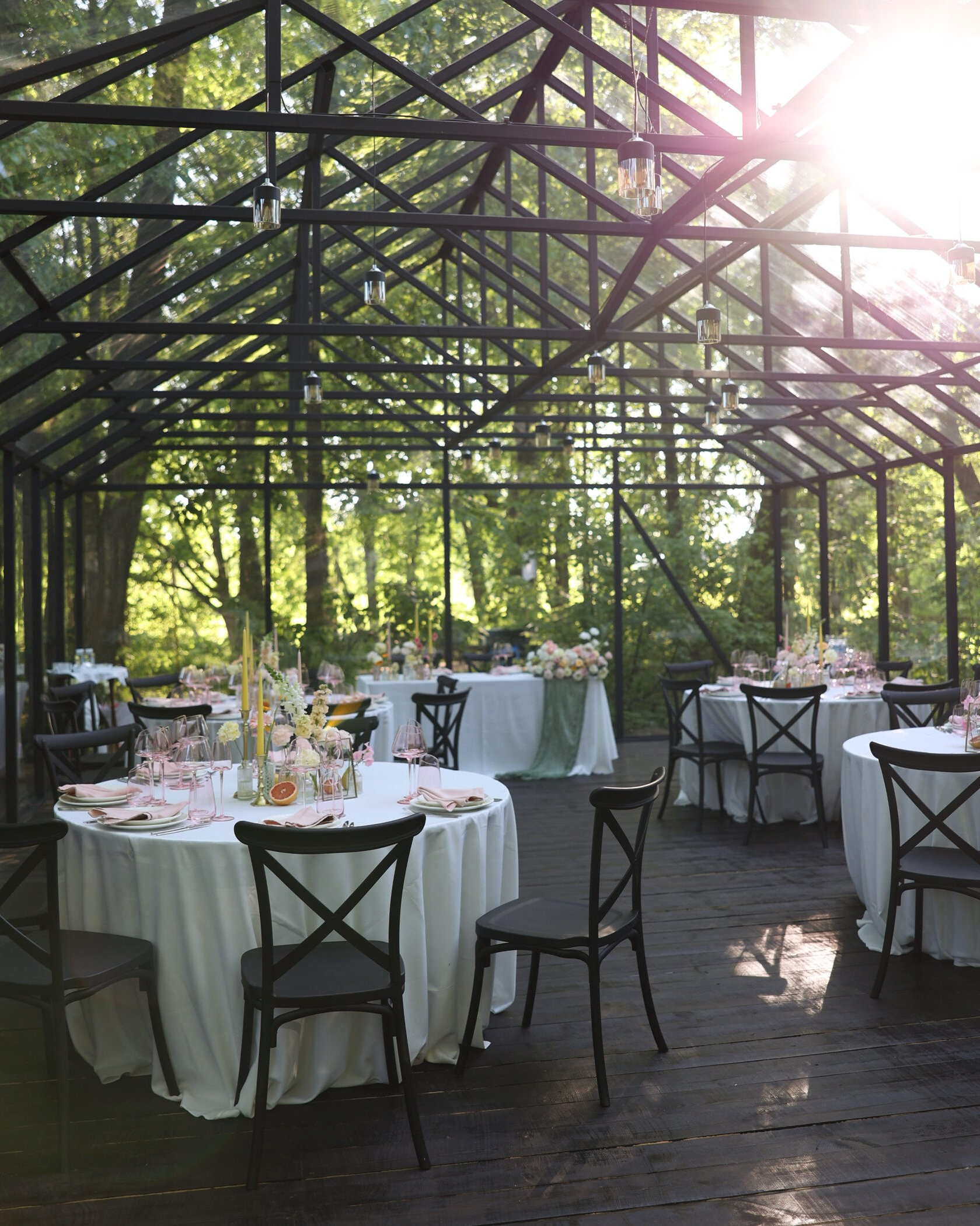 Стеклянные веранды для свадеб в Московской области. Letova Wedding — Свадебный организатор в Москве