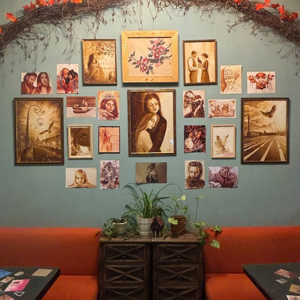 Маяковка. Первый в мире музей кофеграфии. Арт-кафе «Музей»