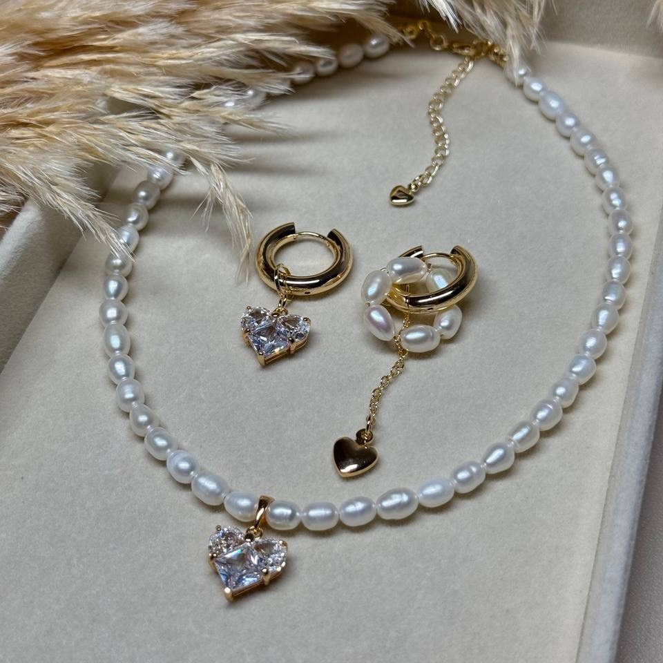 Чокеры, комплекты. Группа «Белое Злато»