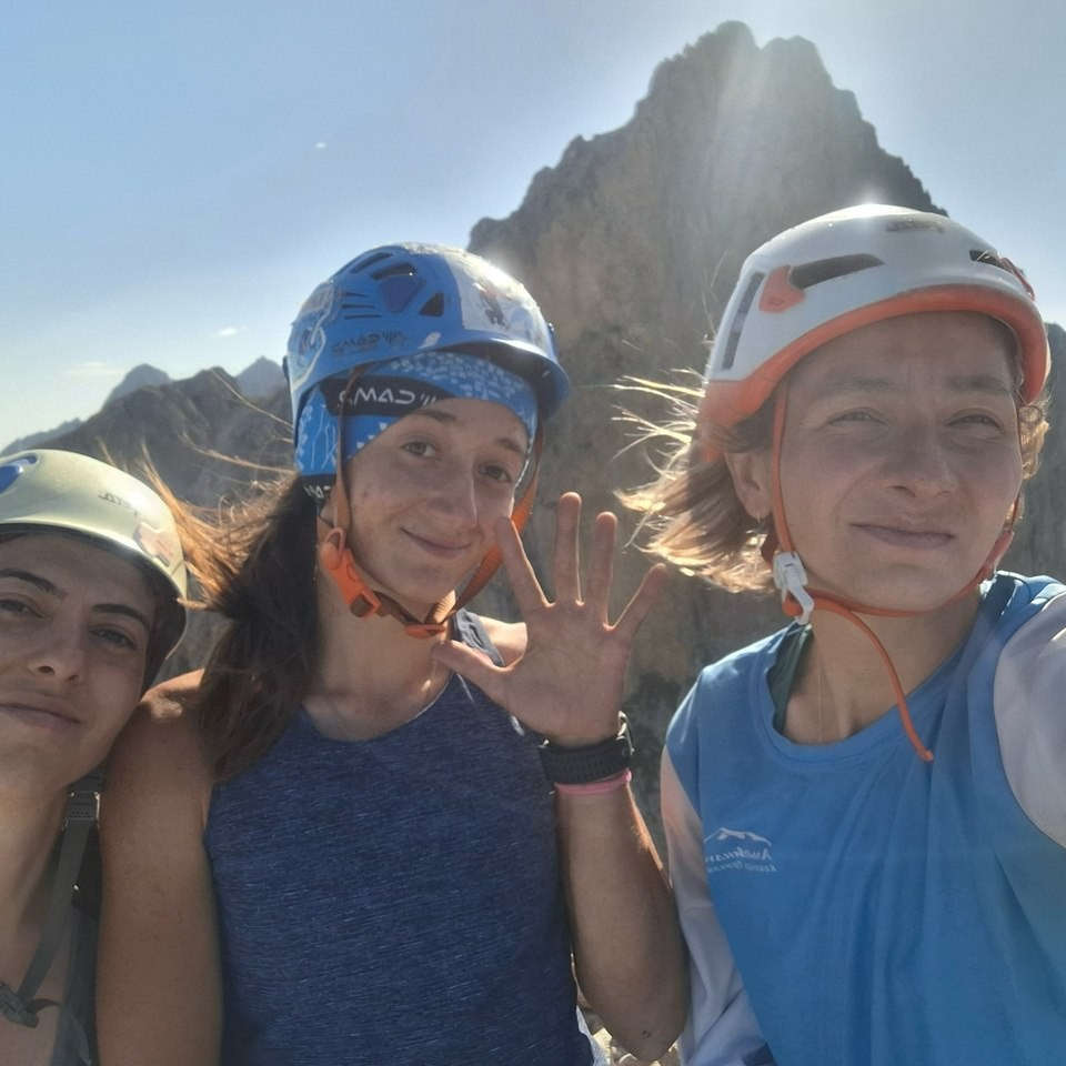 Отдельное упоминание. “Steel Angel”: women’s climbing award