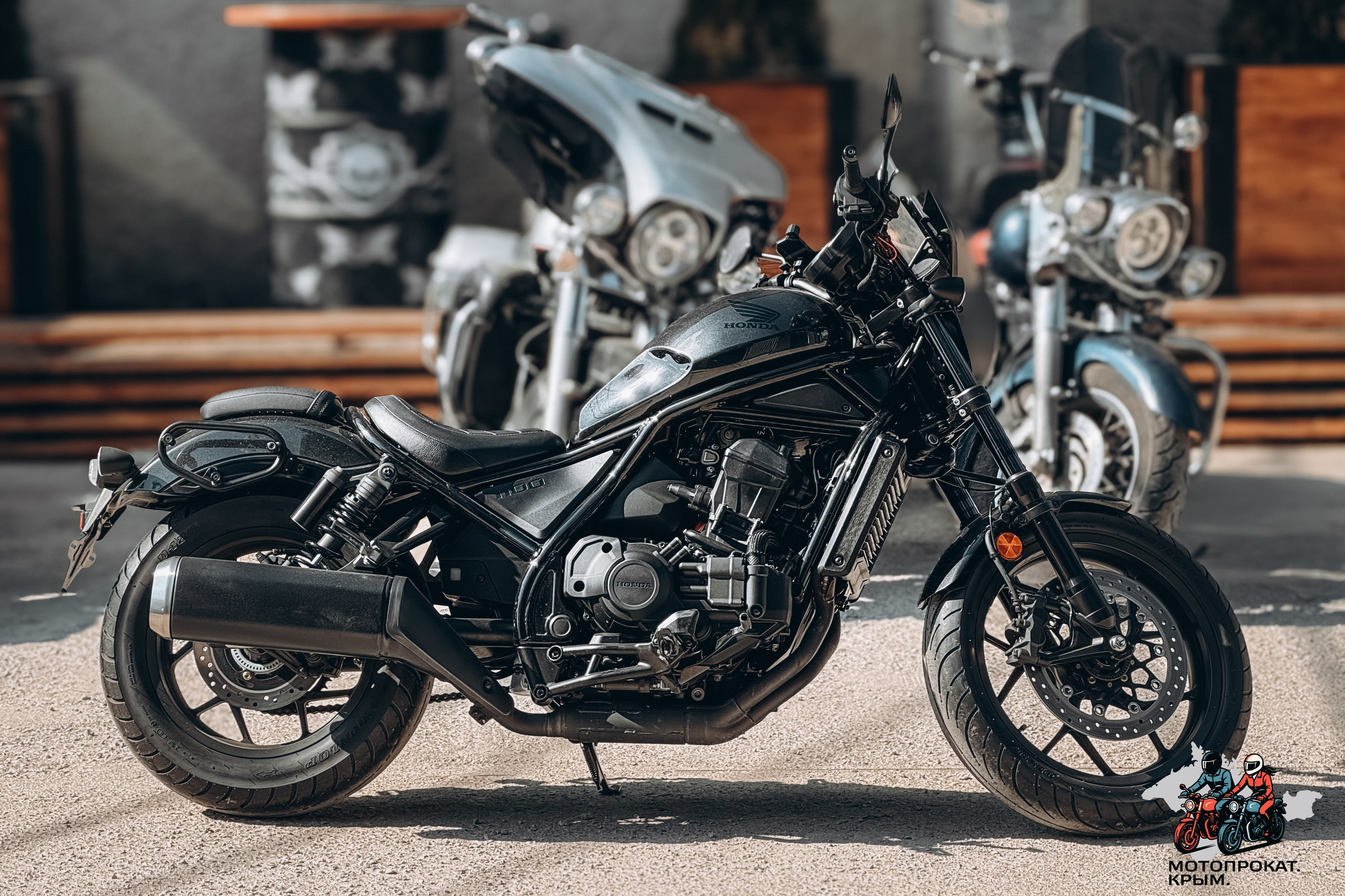 Honda CMX1100 Rebel. Мотопрокат Крым, Симферополь — Исследуй самые живописные дороги полуострова на отличном мотоцикле!