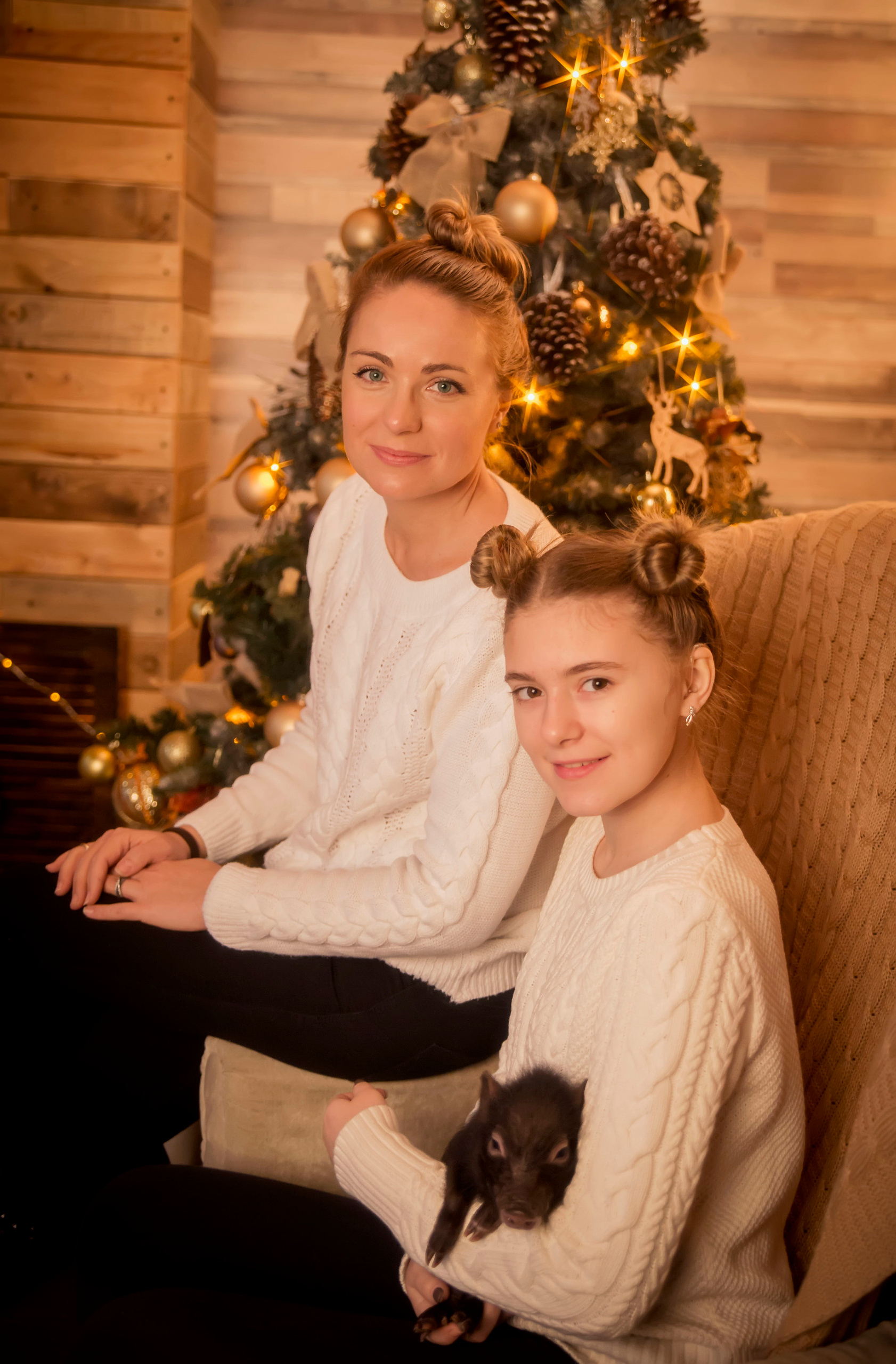 Новогодняя фотосессия. Фотограф в Москве Аня Цыплакова