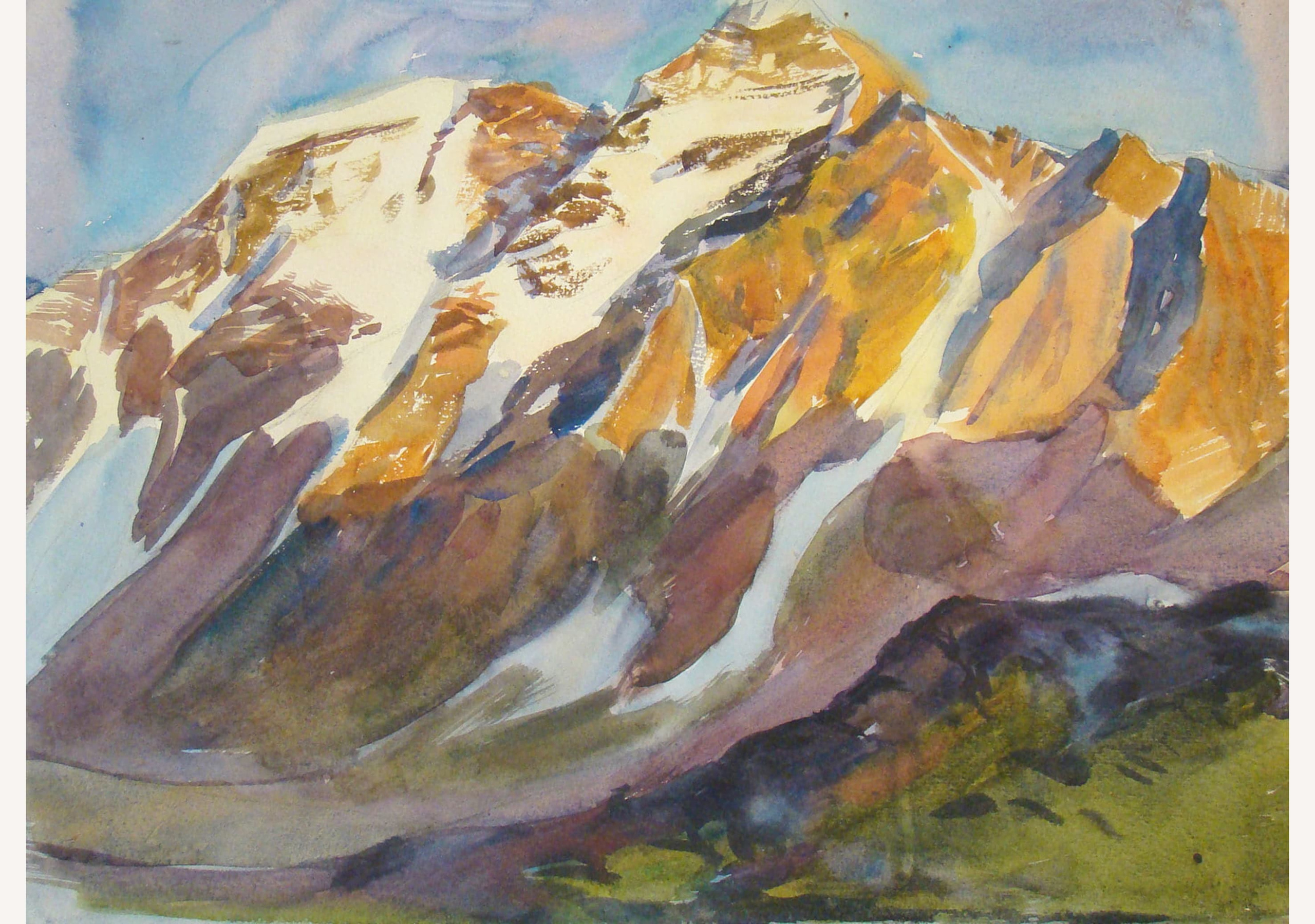 Пейзажи художника Галины Поплавской. Свет акварели Галины Поплавской