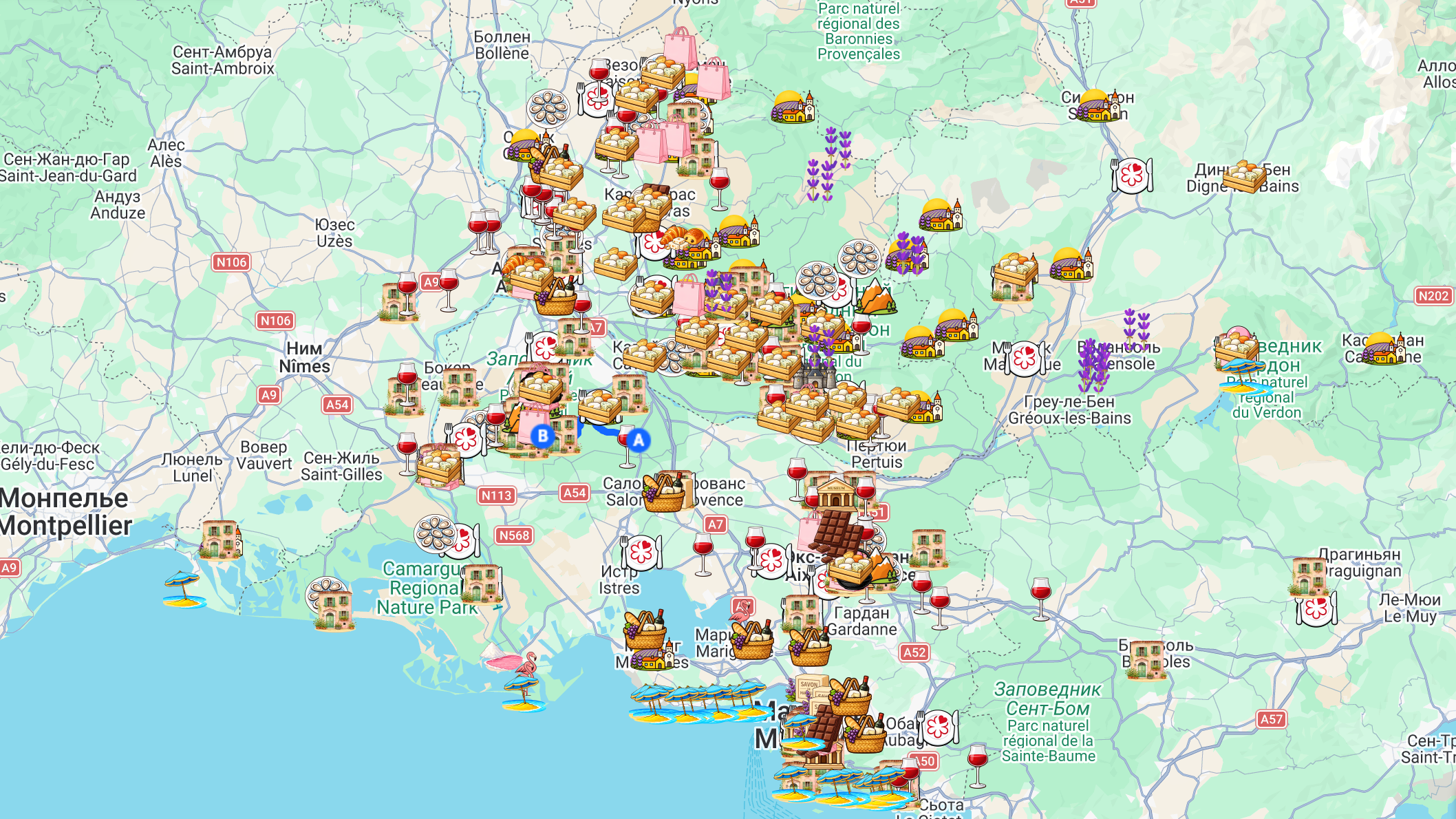 ГИД ПО ПРОВАНСУ. Ольга Моджаро | Маршруты по Франции