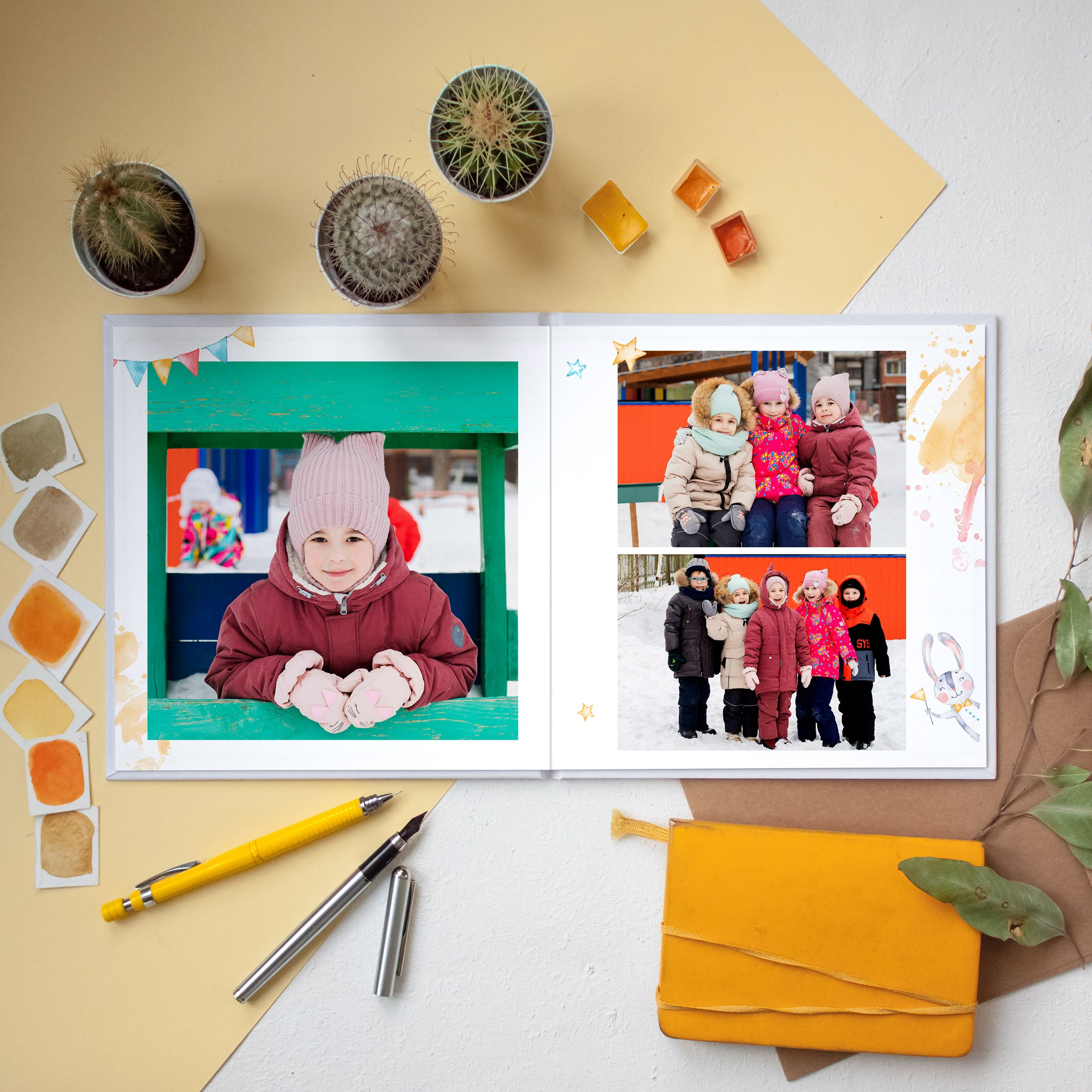 Дизайн «Зайки». Выпускные альбомы в Новосибирске фотограф Надежда Ефремова