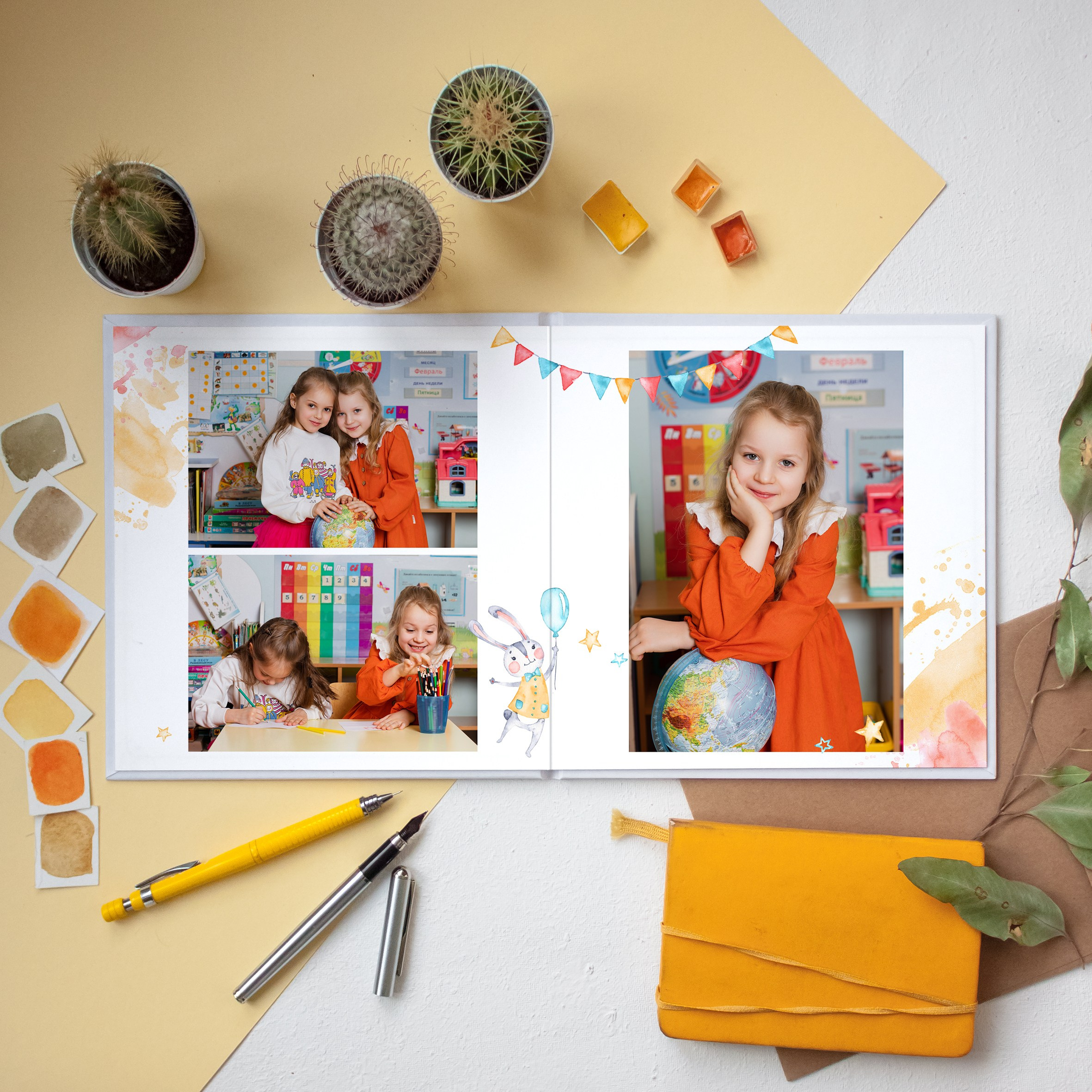 Дизайн «Зайки». Выпускные альбомы в Новосибирске фотограф Надежда Ефремова