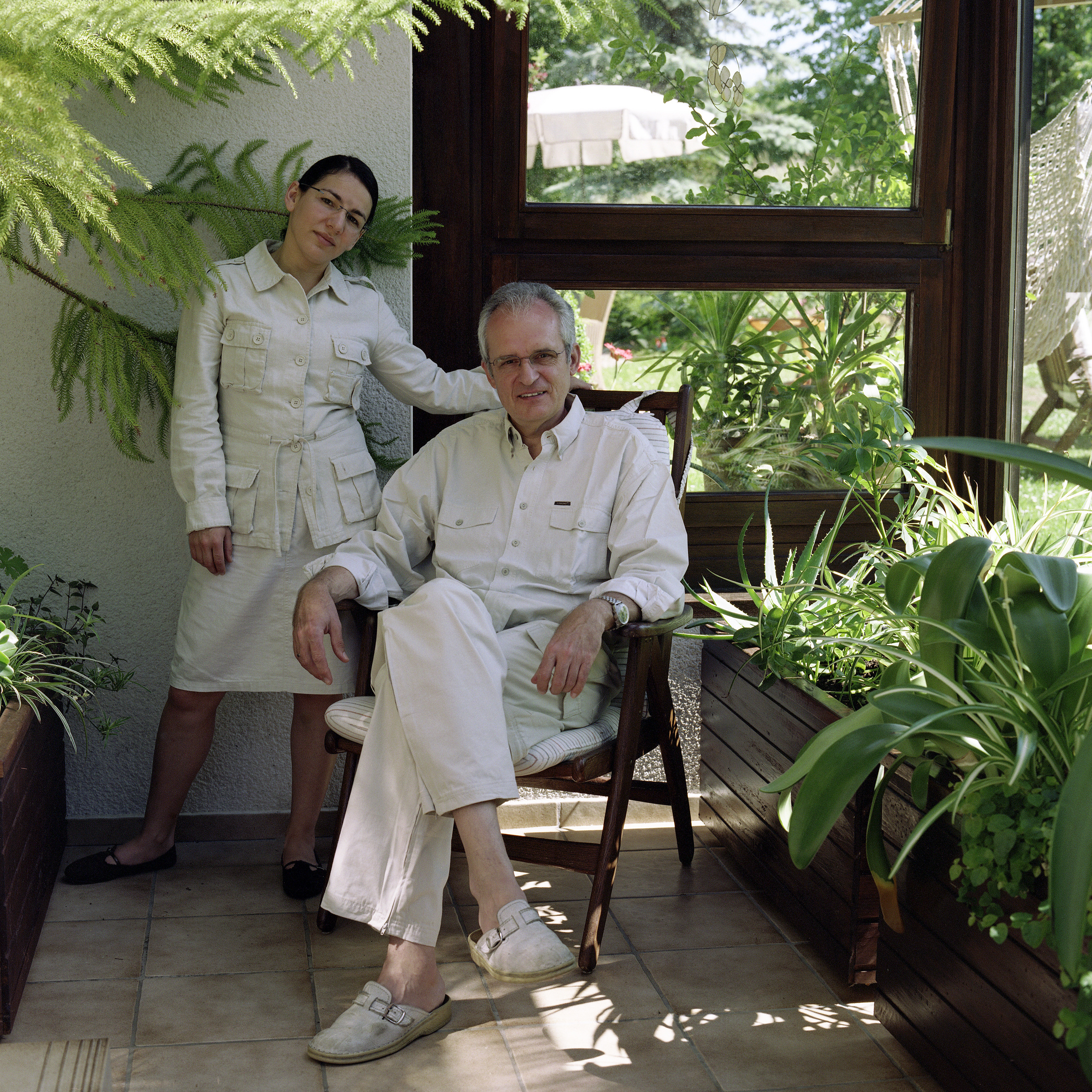 In the arms of her fathers. Mascha Danzis contemporary video and media artist