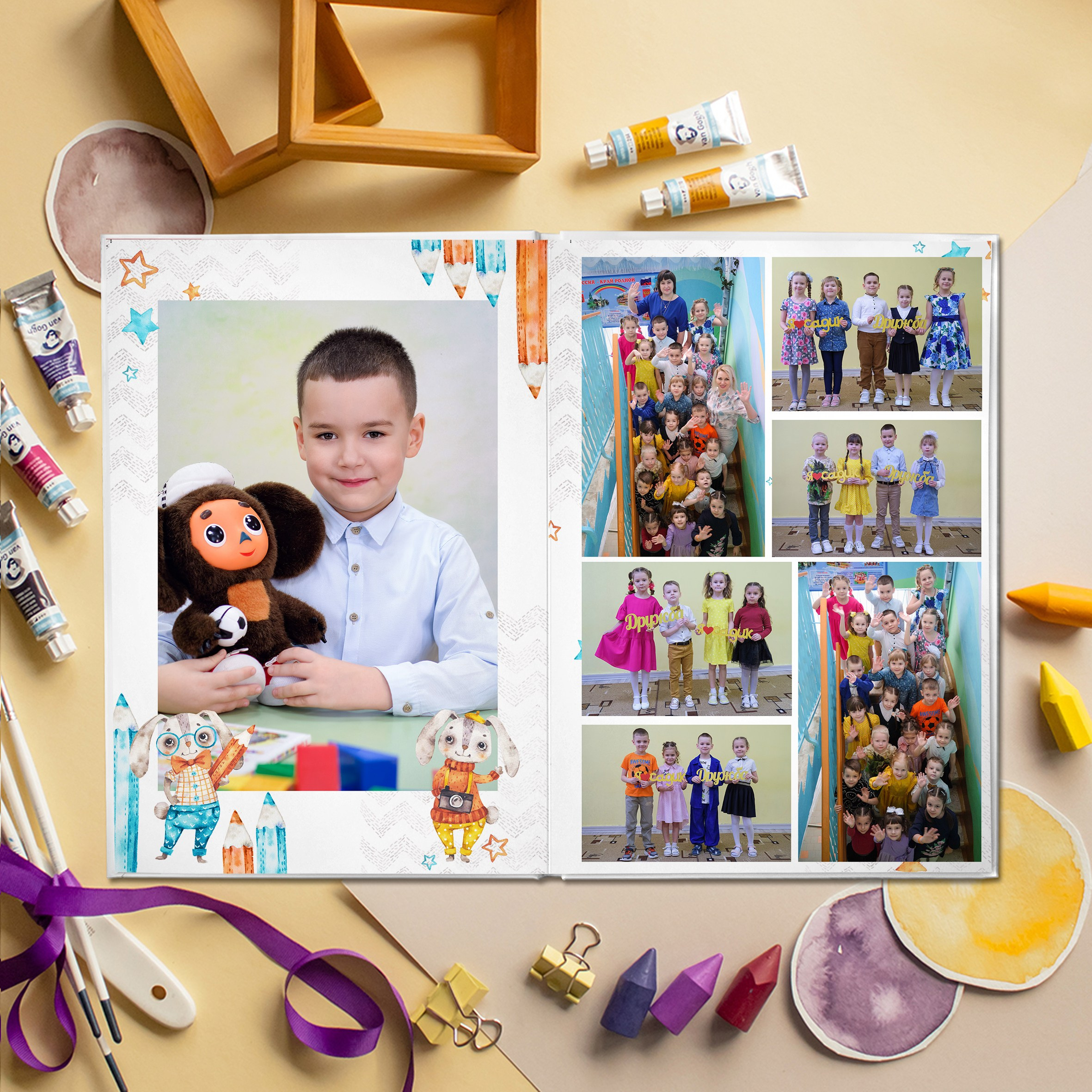 Выпускные книги и альбомы для детского сада и школы. Выпускные альбомы в Нижнем Новгороде и Нижегородской области