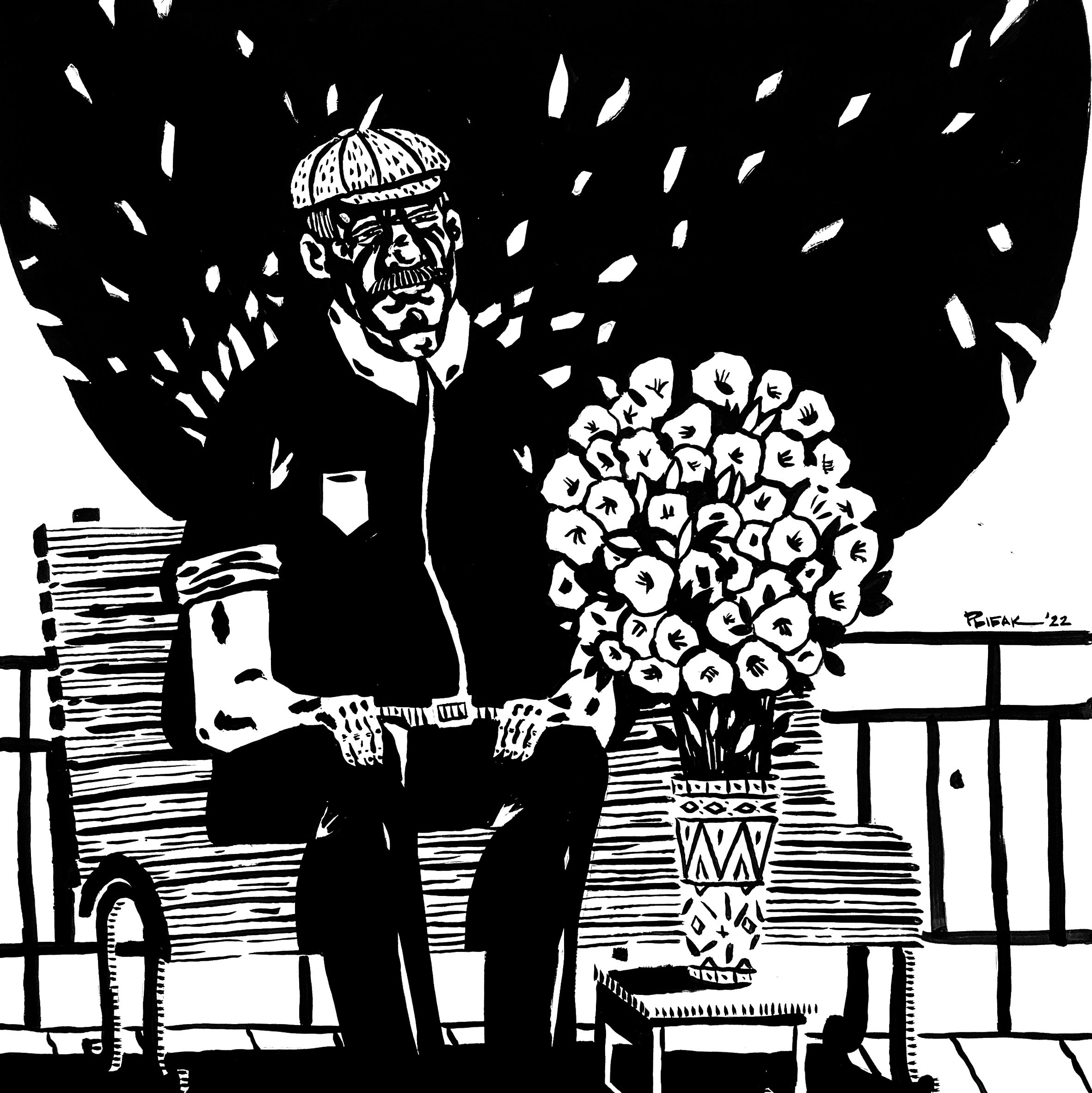 Графические листы. Художник Рыбак Николай