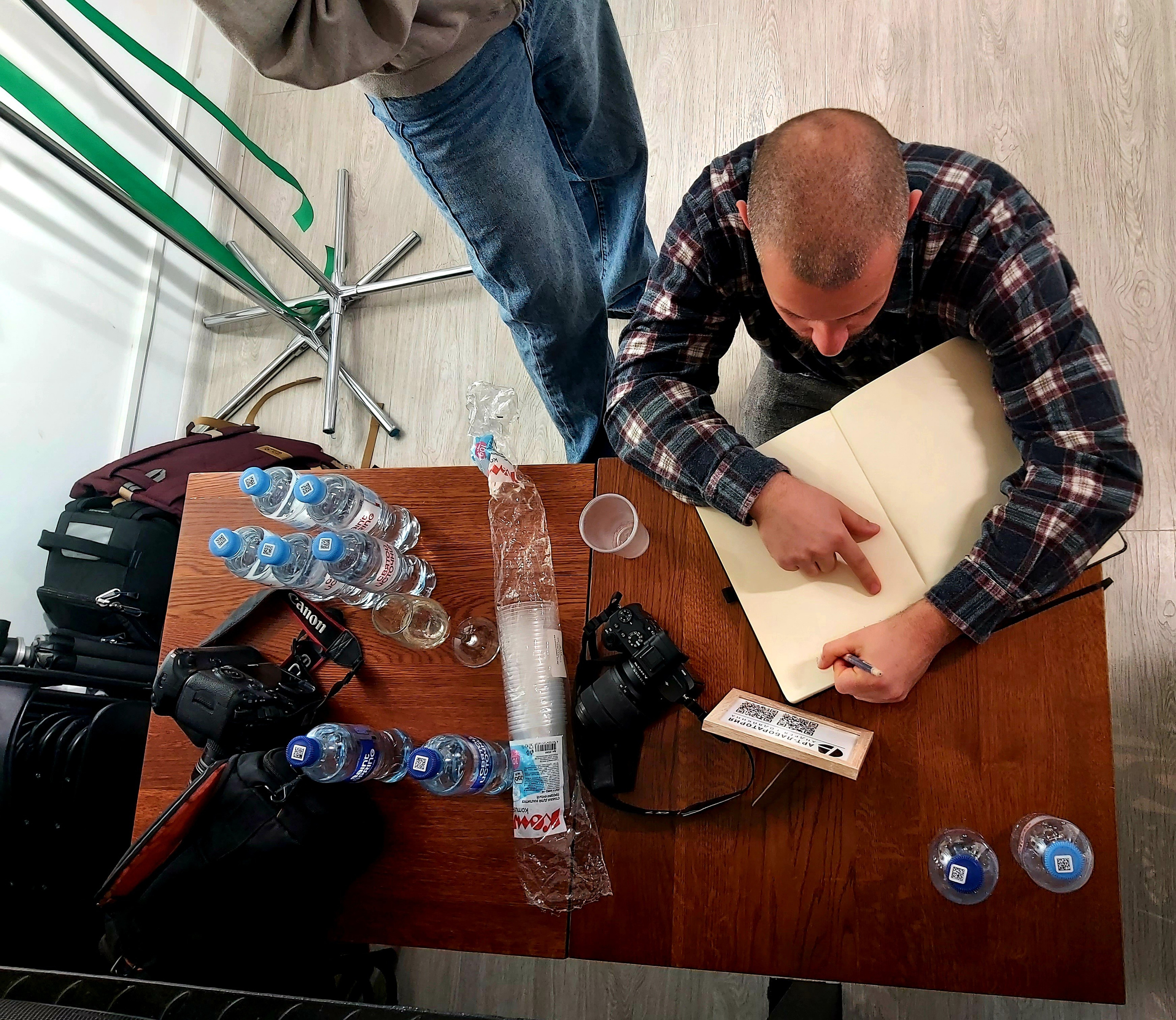 О выставке участников Арт-лаборатории Андрея Годяйкина в Санкт-Петербурге. Фотограф Ольга Дунаева