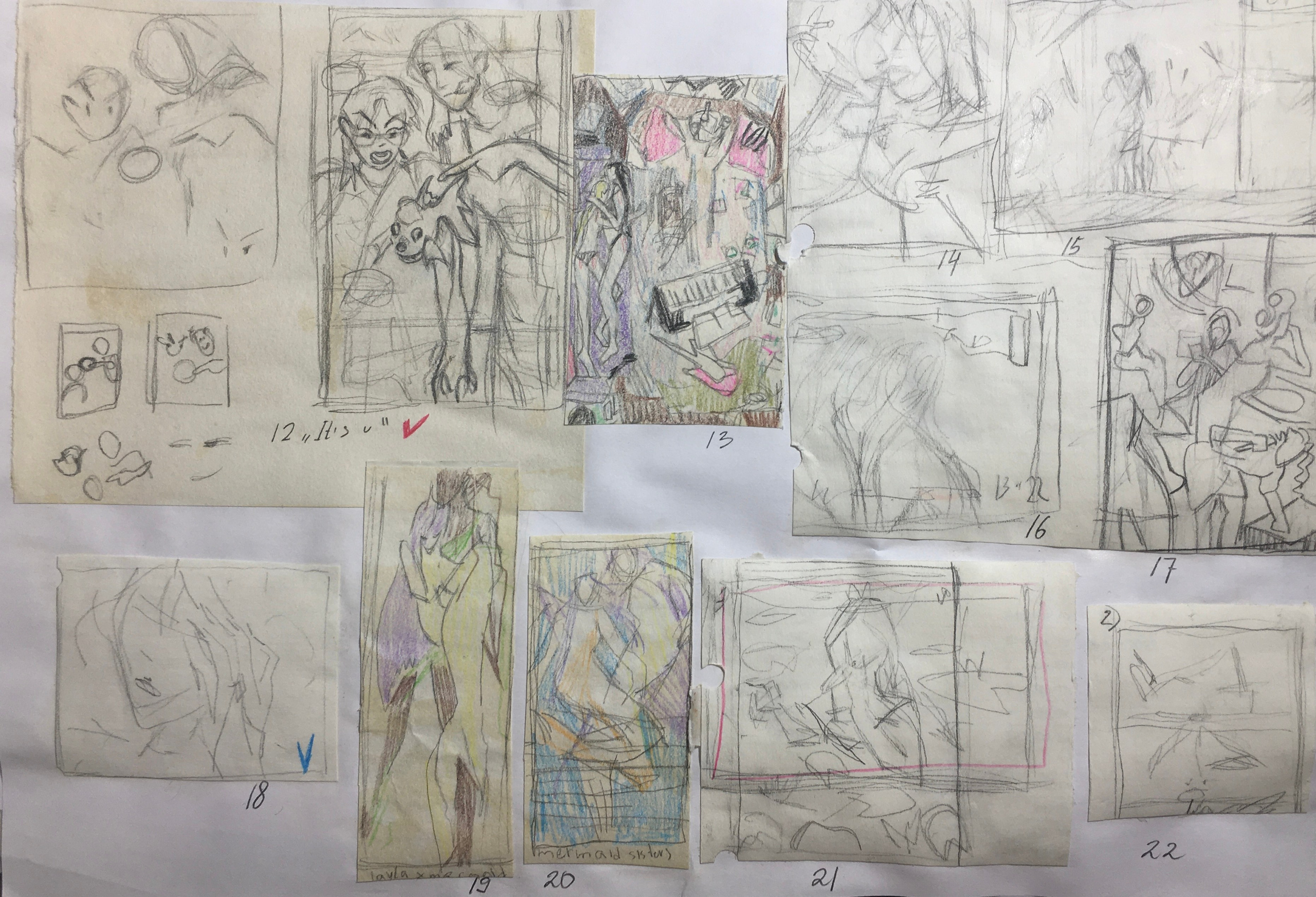 Эскизы. Архив нереализованных идей