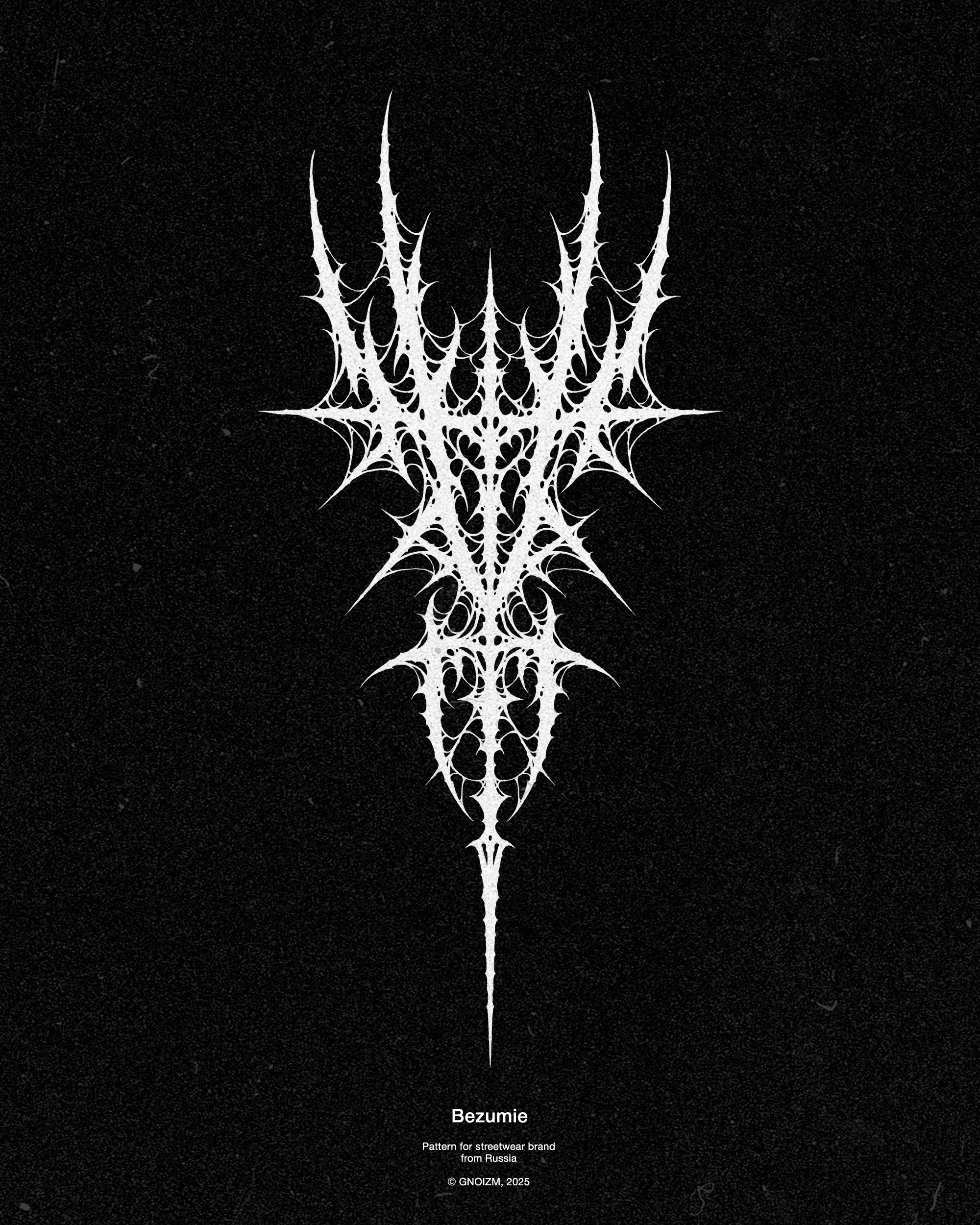 Bezumie | metal logo design & creation. GNOIZM | Metal Logos & Dark Lettering