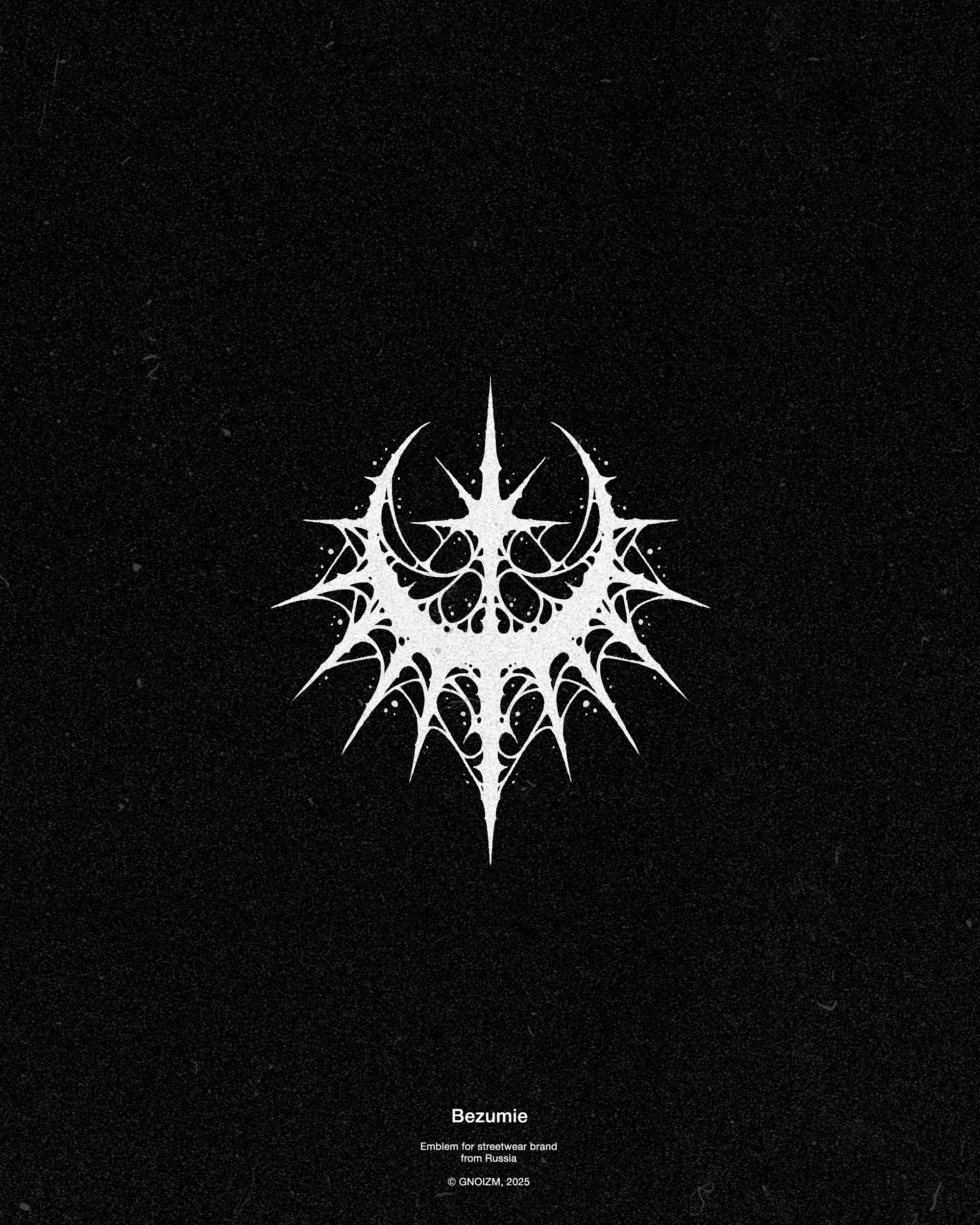 Bezumie | metal logo design & creation. GNOIZM | Metal Logos & Dark Lettering