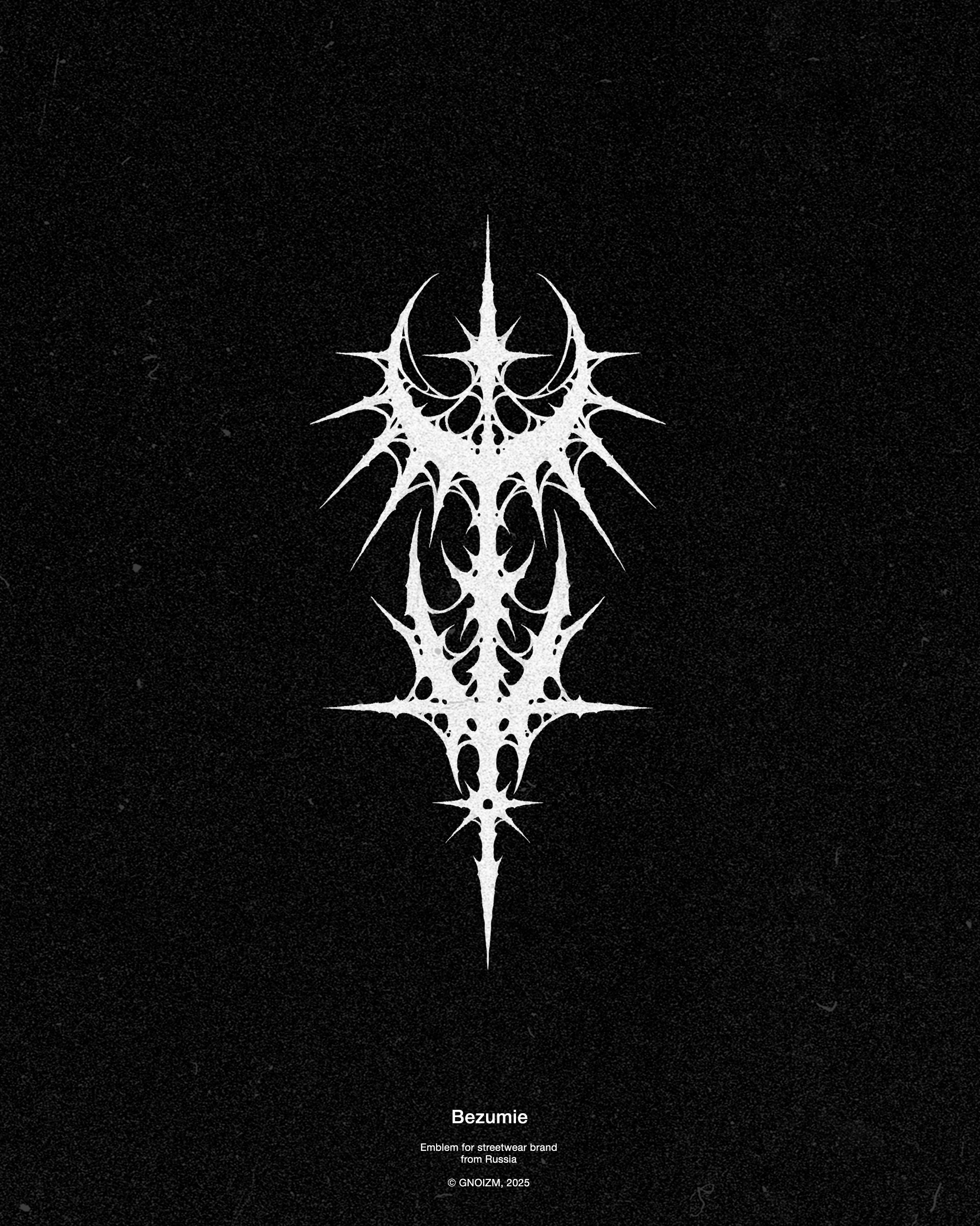 Bezumie | metal logo design & creation. GNOIZM | Metal Logos & Dark Lettering