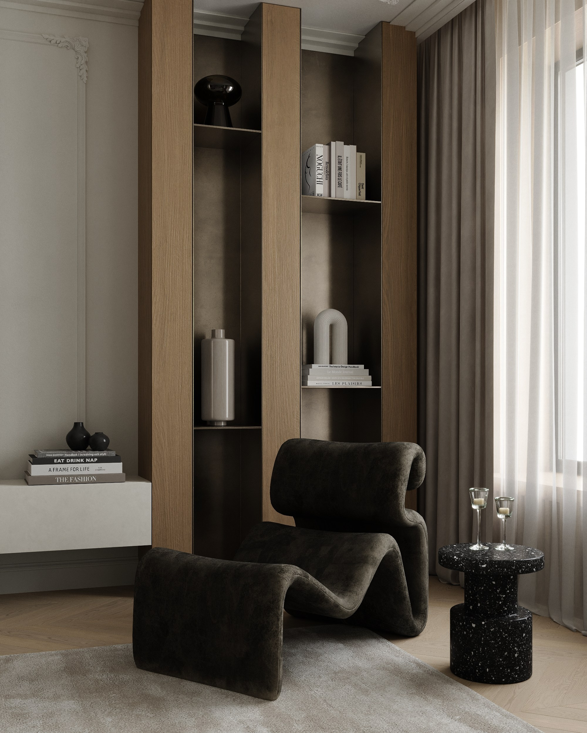 Services. Photorealistic 3D visuals for interiors and product renders