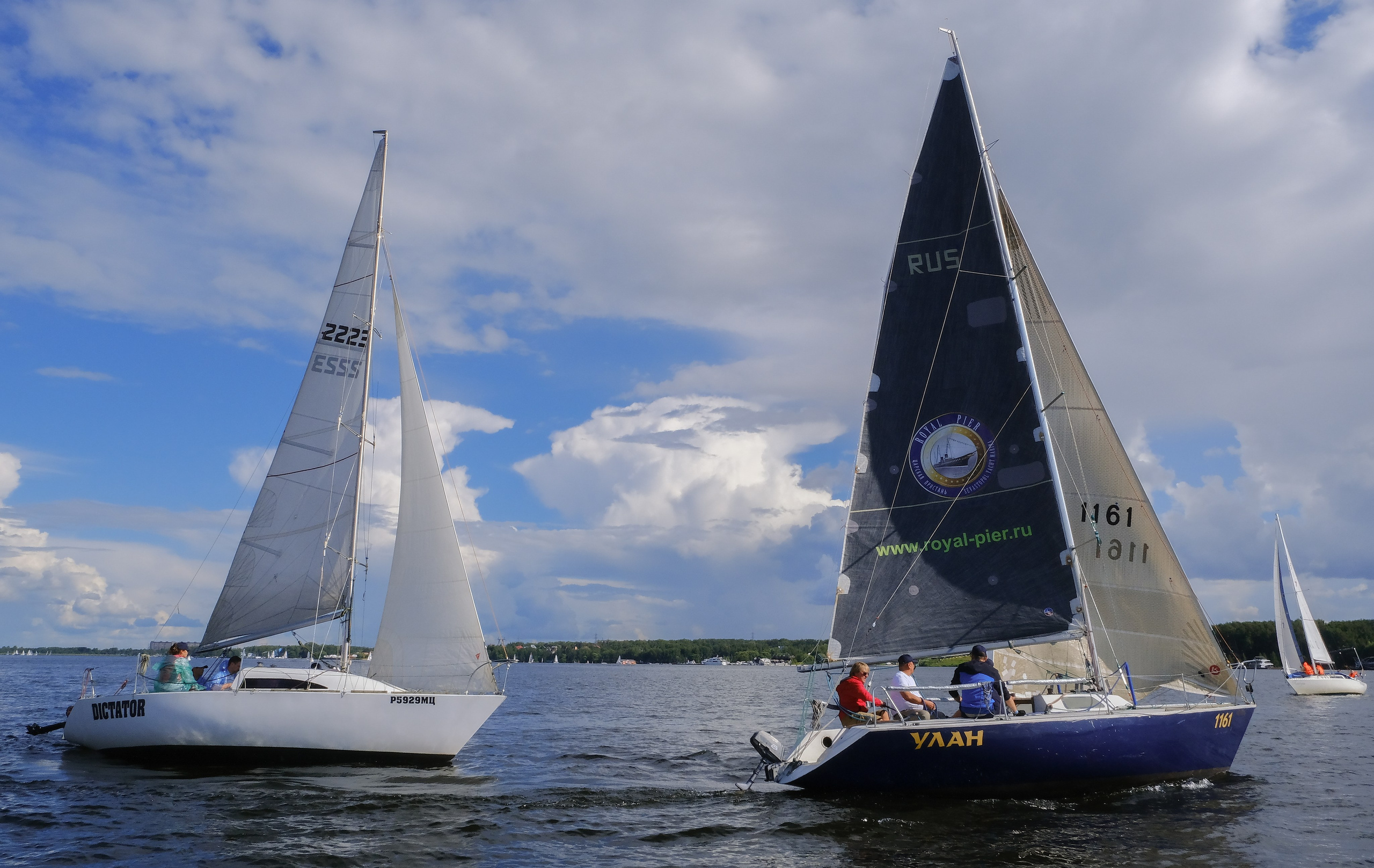 Парусная регата, кейс B2B. -