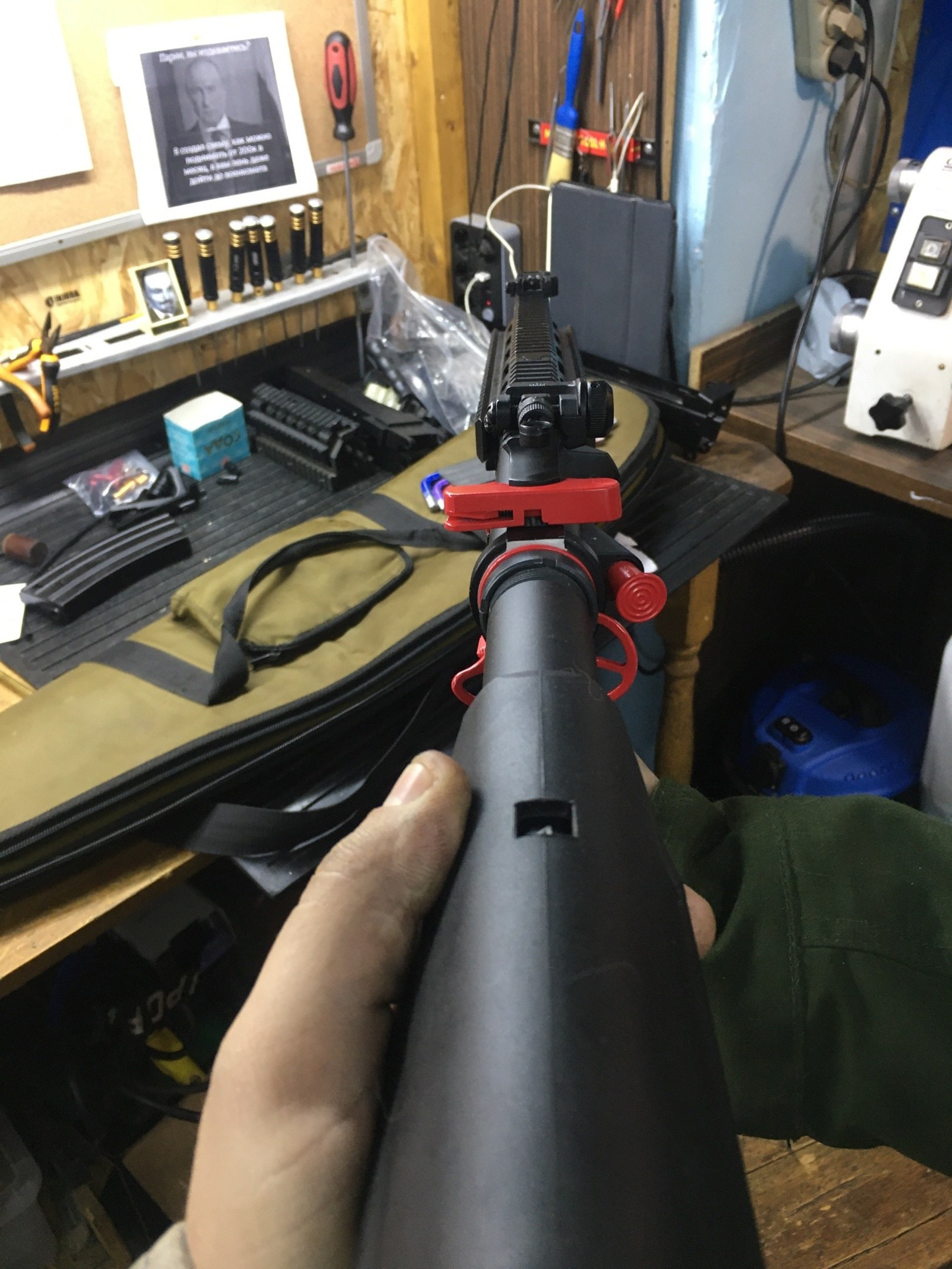 HK416 страйкбол: стоимость ремонта и тюнинга. Страйкбольная мастерская Бигич Воркшоп