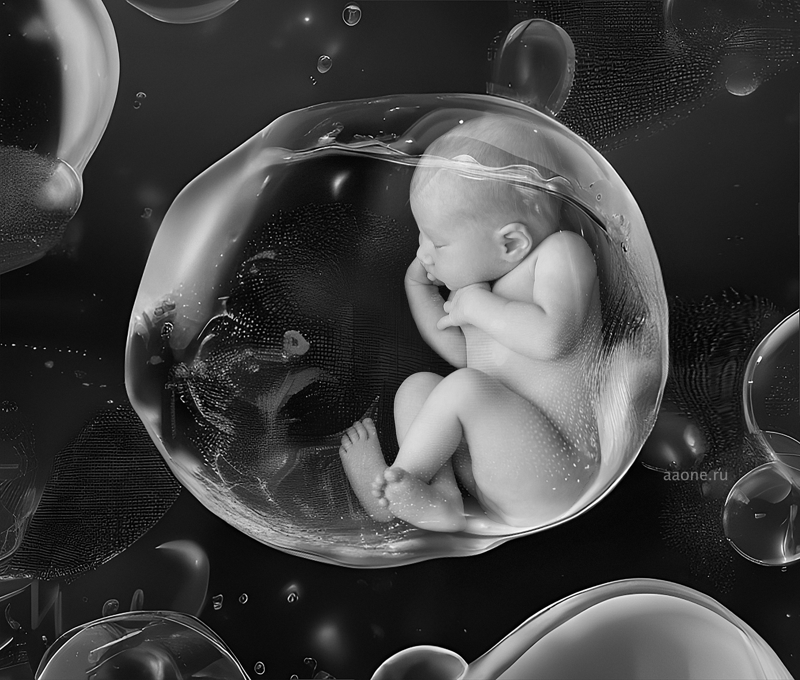 Фотограф новорожденных Пермь создает шедевры материнской утробы