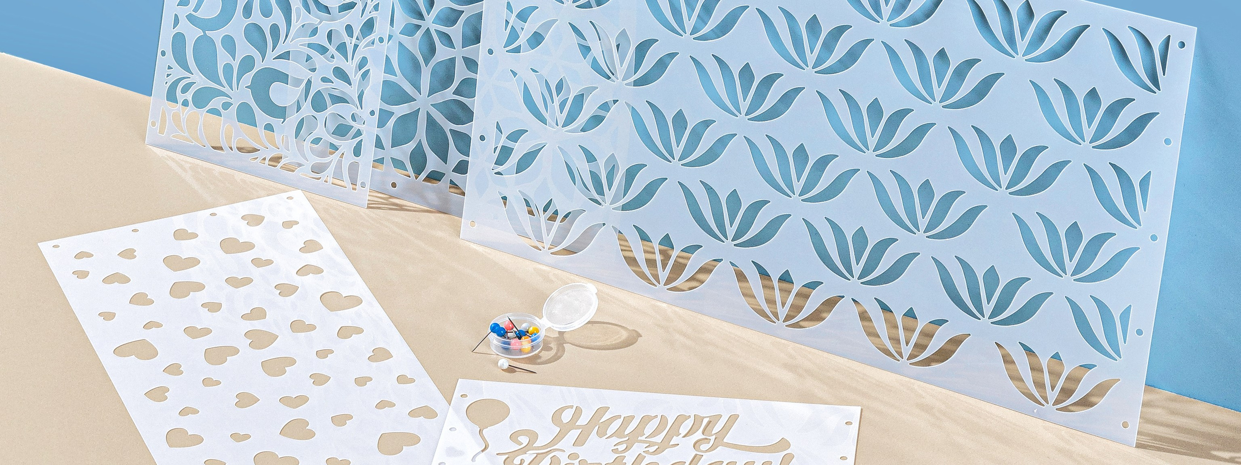 Набор трафаретов для торта 