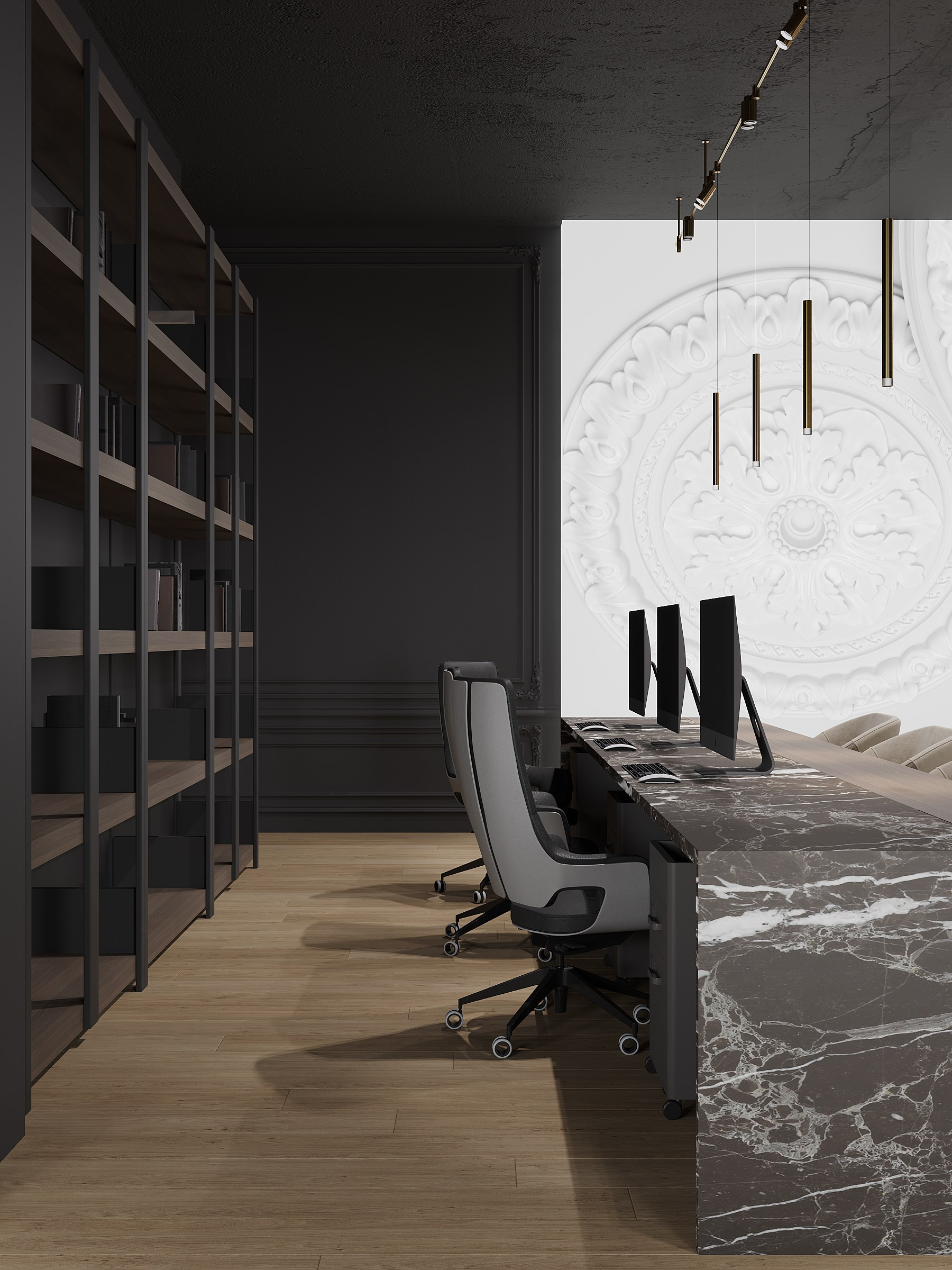 ЭЛИТАРНЫЙ / интерьерный салон, 398 м². Rezells Architects — студия дизайна жилых и коммерческих интерьеров