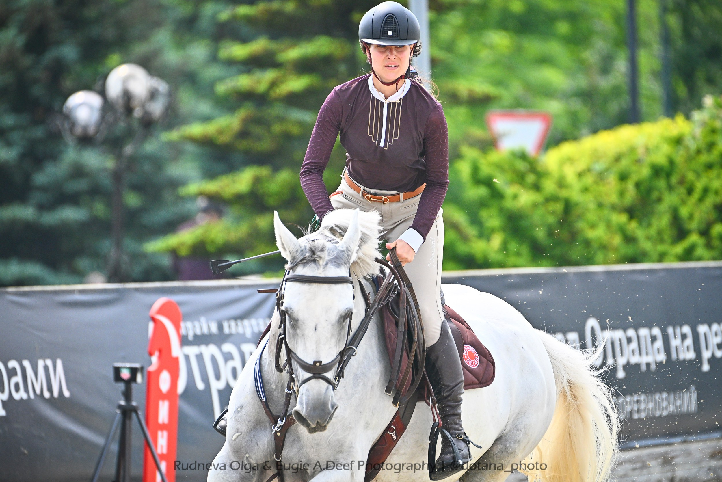 Всероссийские сор. «Летний Кубок КСК „Отрада"по конкуру» (05-15 ИЮНЯ). ТУРНИРНАЯ КОННАЯ ФОТОГРАФИЯ, Руднева Ольга и Евгений Адеев