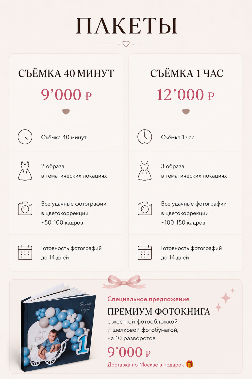 Детский фотограф Москва. Собственная фотостудия