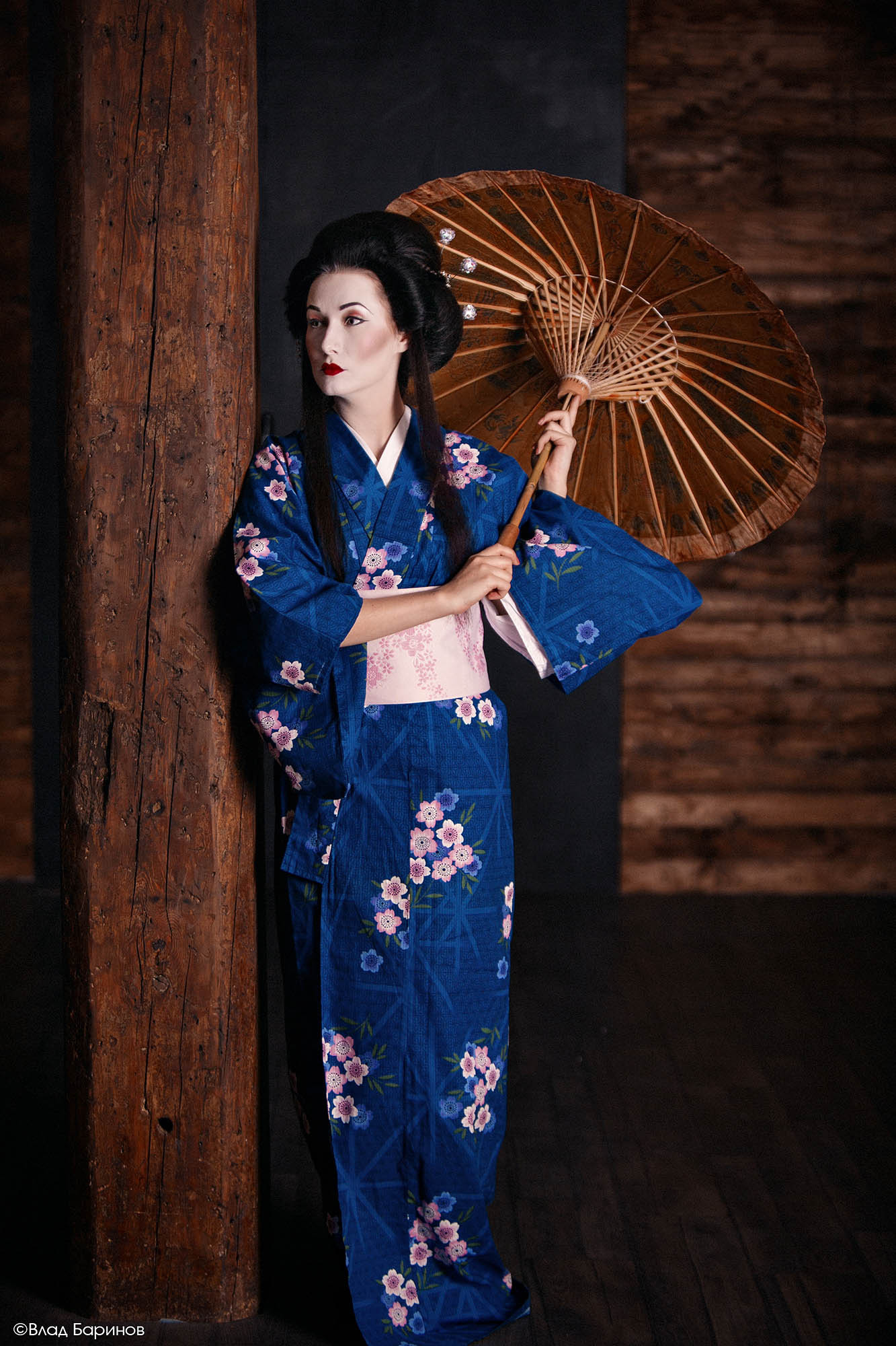 Фотосессия в стиле японской гейши