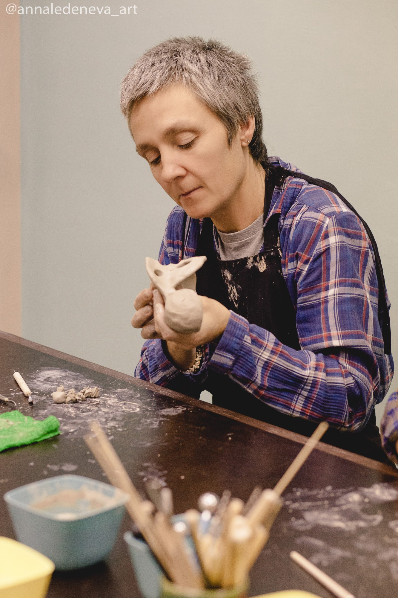 Мастер класс Я — ГЛИНА. Анна Леденева Фотограф