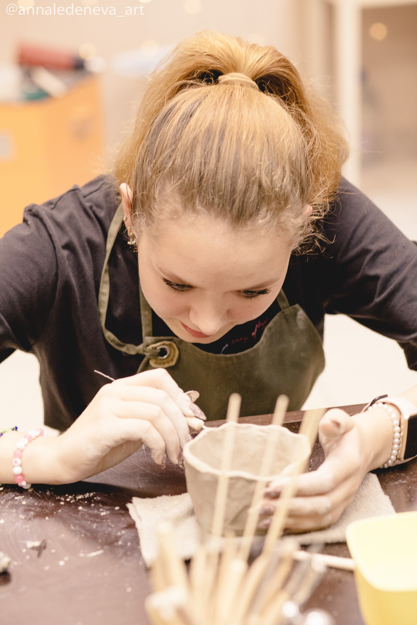 Мастер класс Я — ГЛИНА. Анна Леденева Фотограф