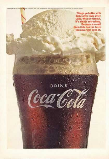 Реклама Coca Cola 60х. Фотограф Иван Антонов