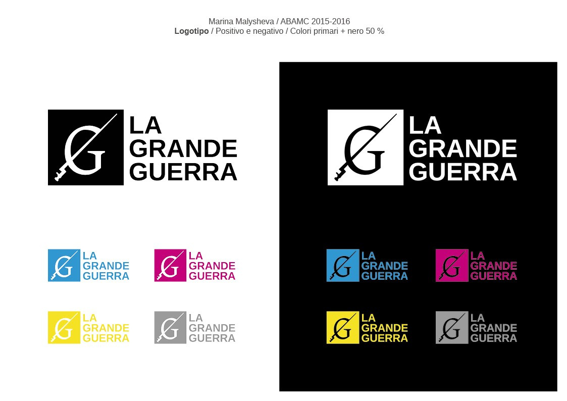 La Grande Guerra — Фирменный стиль для фестиваля. Мира (жы!) и Наваждения