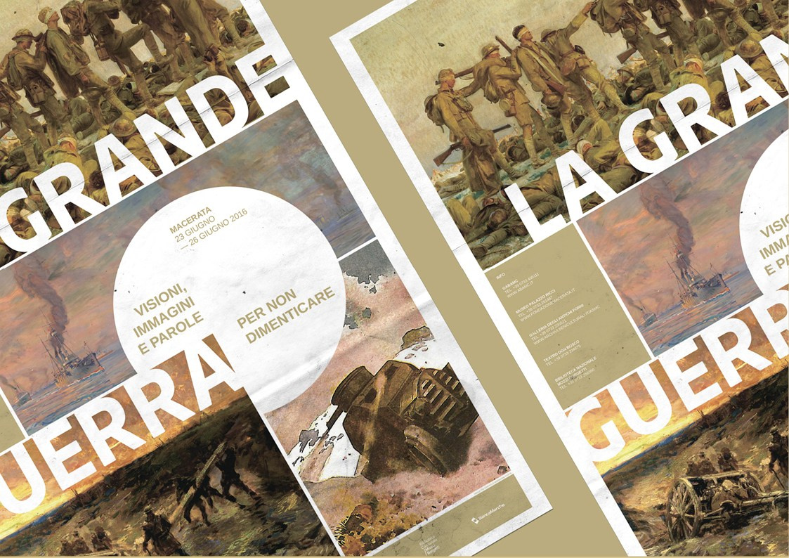La Grande Guerra — Фирменный стиль для фестиваля. Мира (жы!) и Наваждения