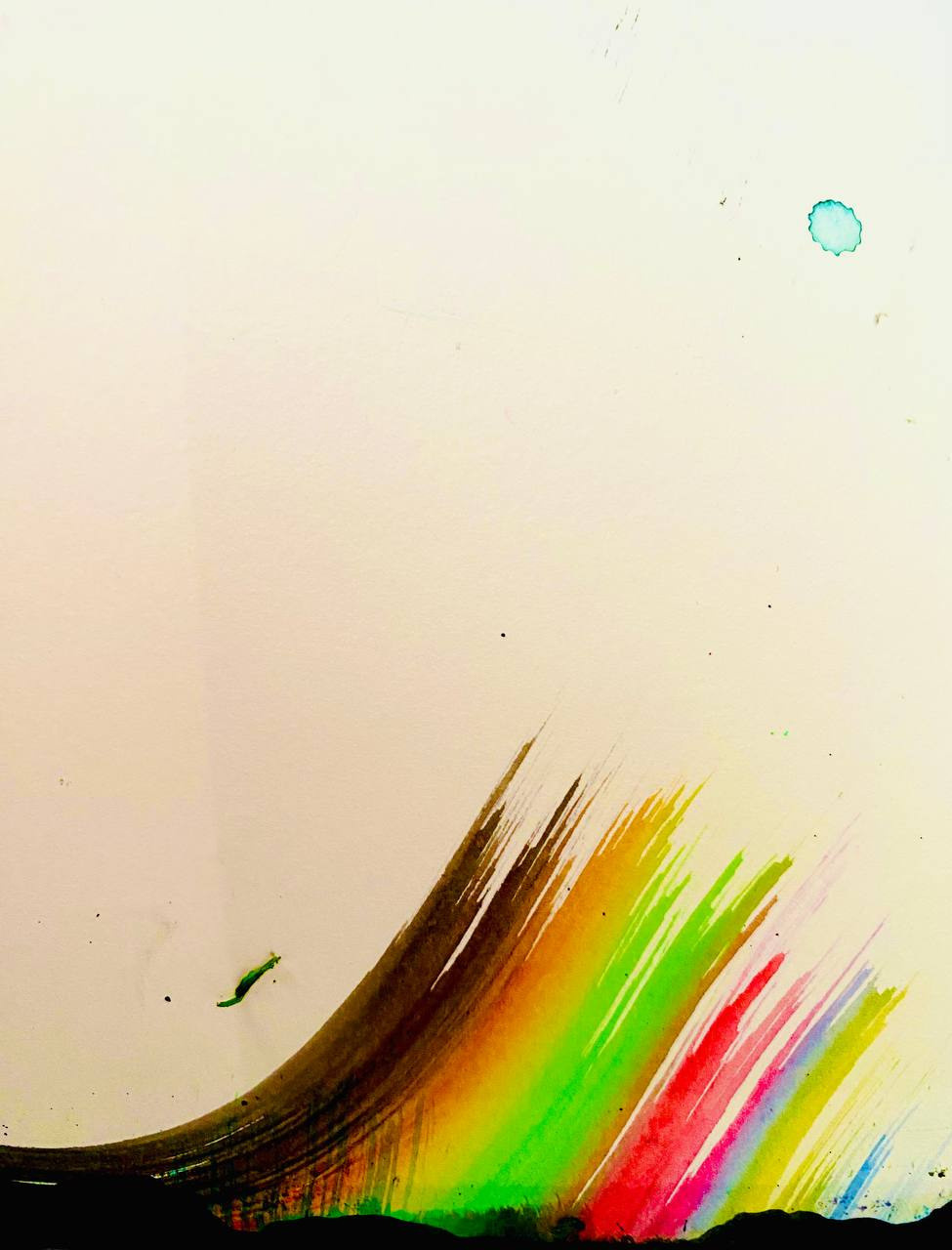 Выставка Bela Nusueva ''Неоновая геометрия'' в НИИ PARAZIT