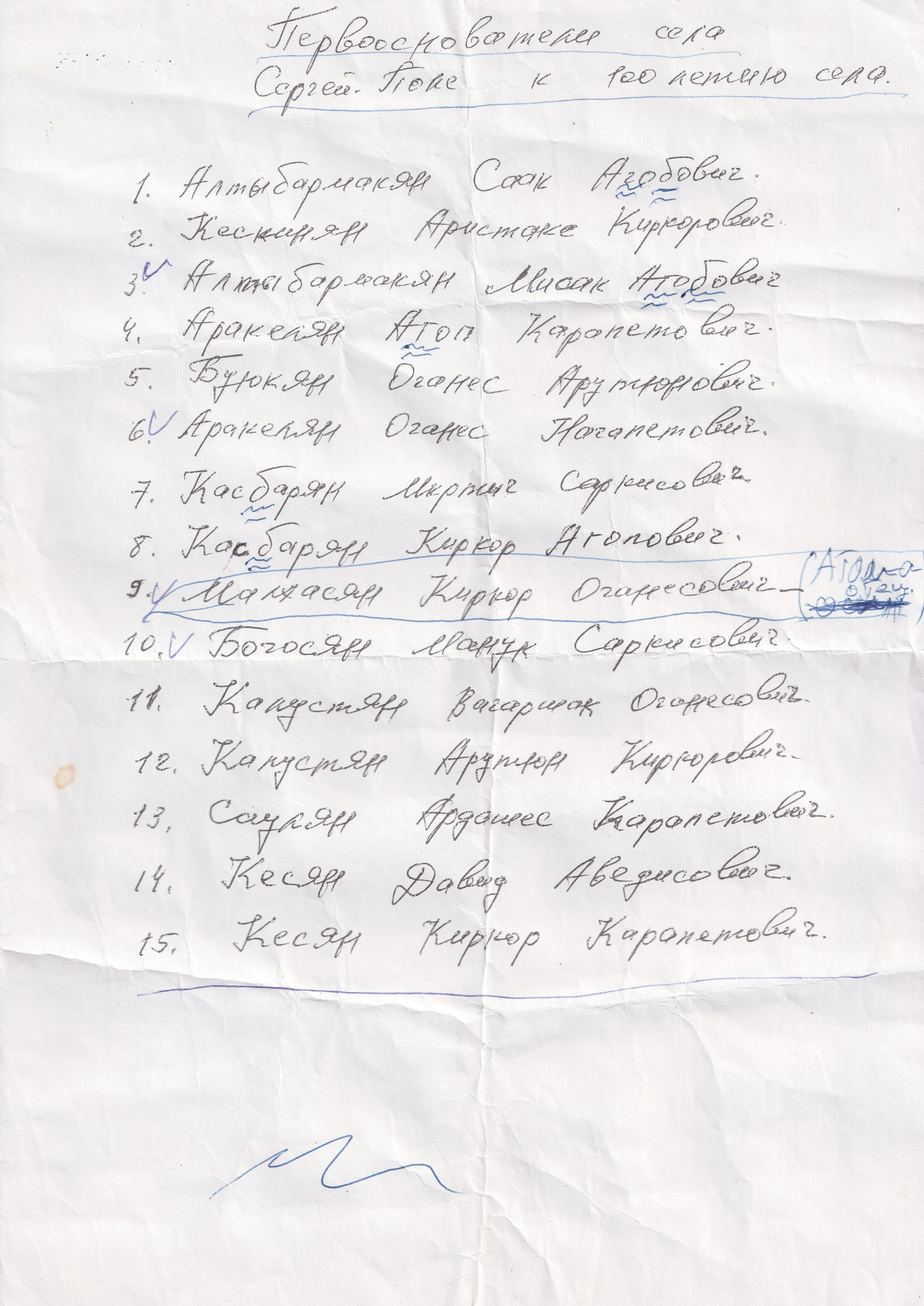 Микротопонимика амшенских армян Черноморского побережья Кавказа. Курортное дело