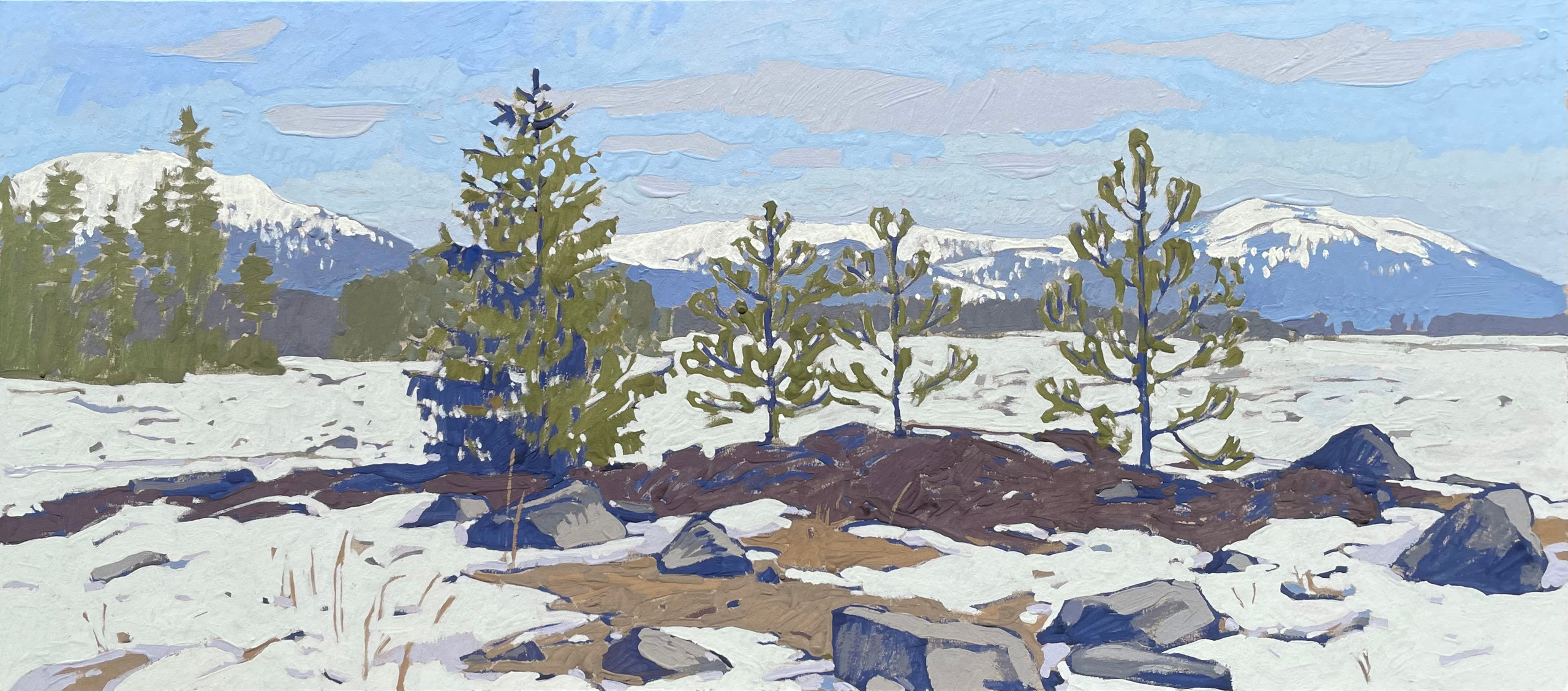 Пейзажи. Художница Лиза Владимирова