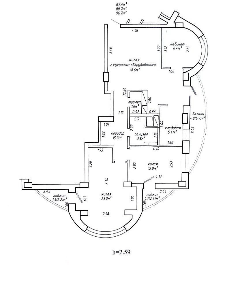 Румтур по дизайнерской 4-комнатной квартире в Минске