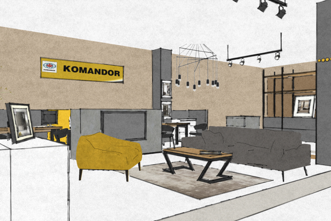 Commercial interiors. Interior designer Stockholm