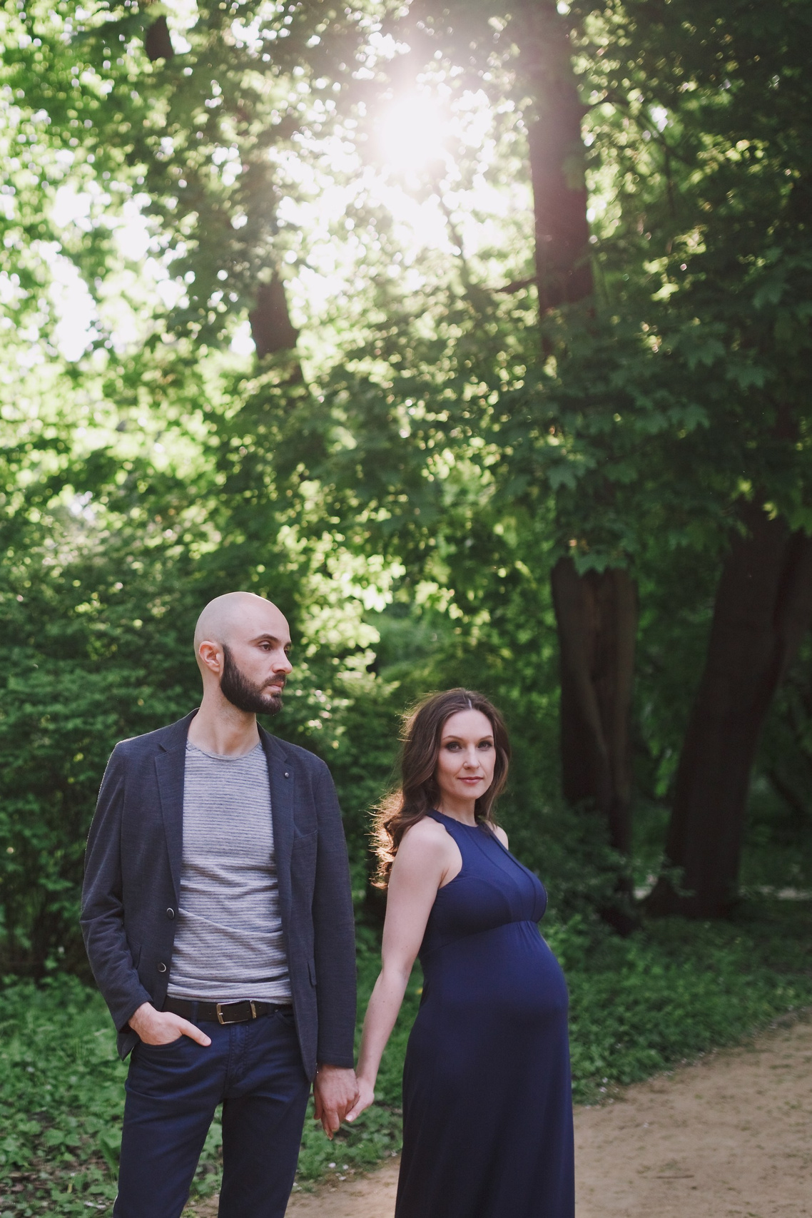 Фотосъемка беременности в Москве. Семейный и портретный фотограф в Москве Ирина Полонина.