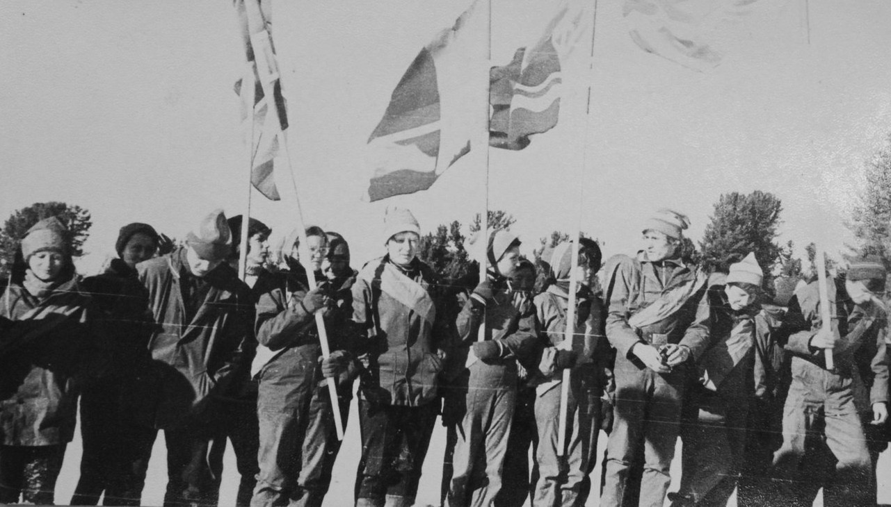 Агитпоход (1981). Фотограф Эдуард Алмадаков