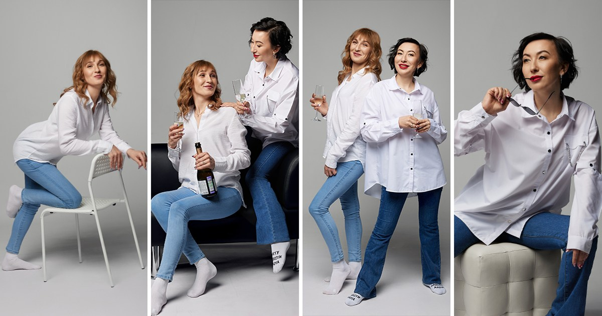 Фотосессия подруг