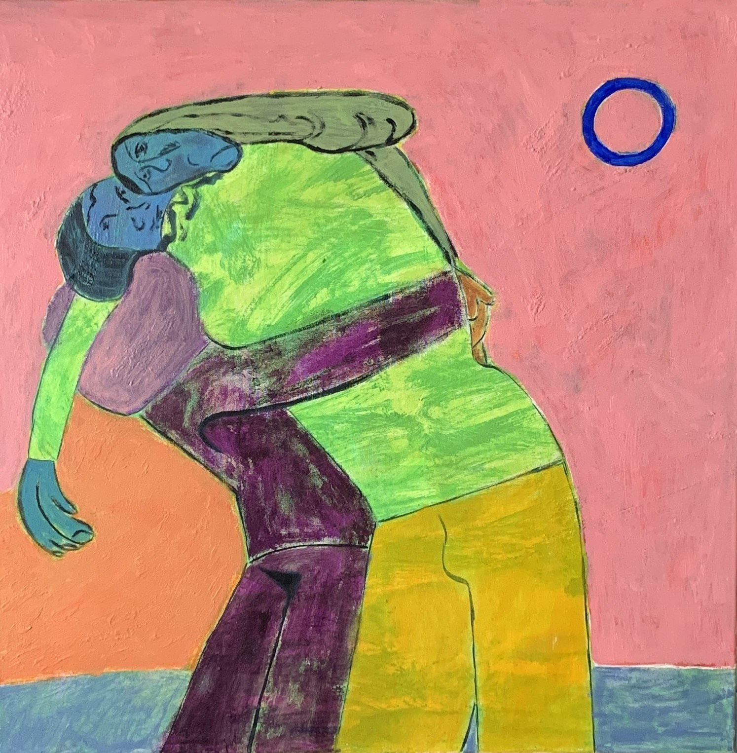 Охотники за шариками. Artist Oleg Semenovykh