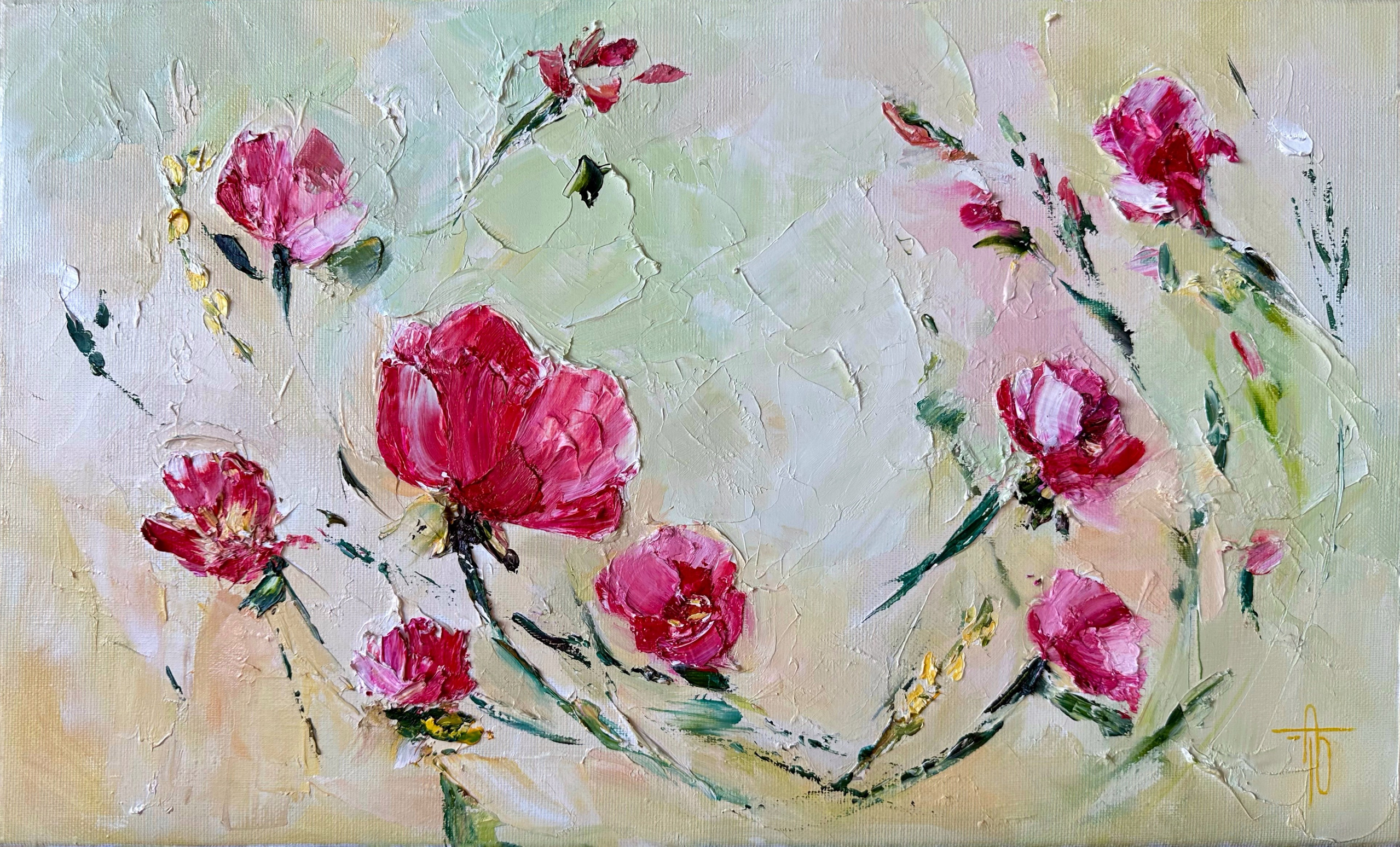 Цветы. Художник Огородникова Татьяна