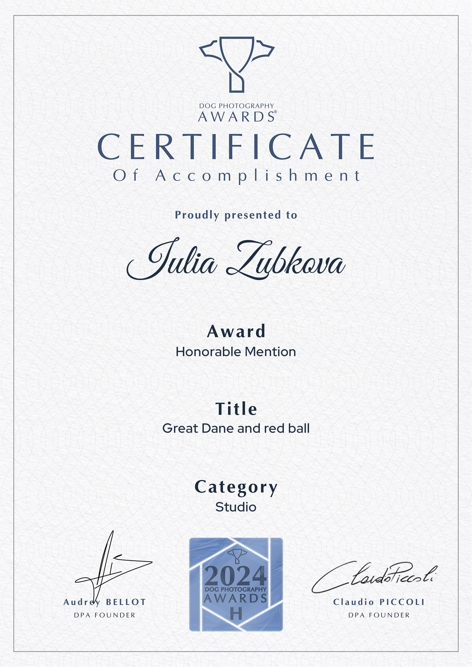 Мои достижения. Фотограф-анималист Юлия Зубкова