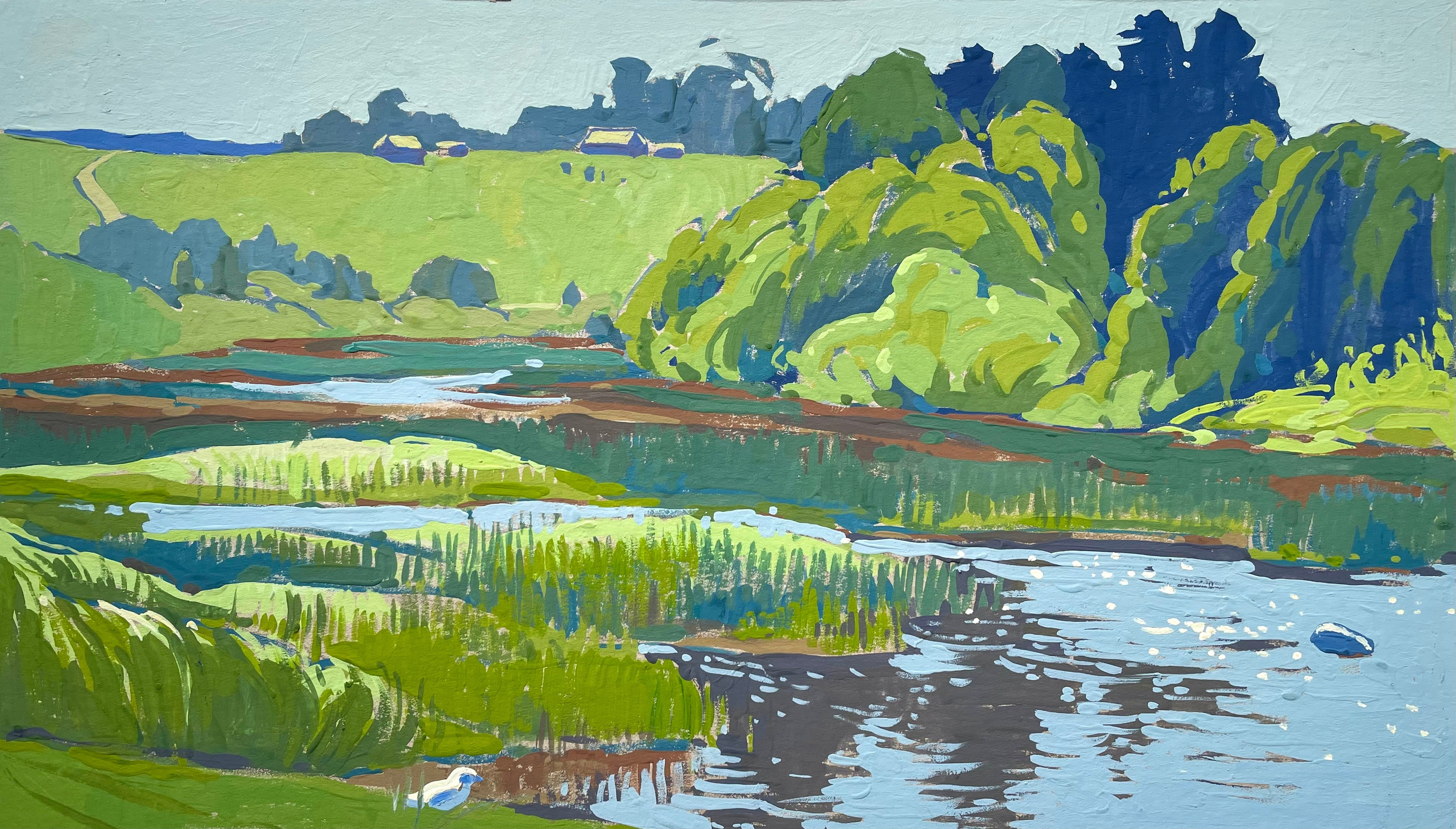 Пейзажи. Художница Лиза Владимирова