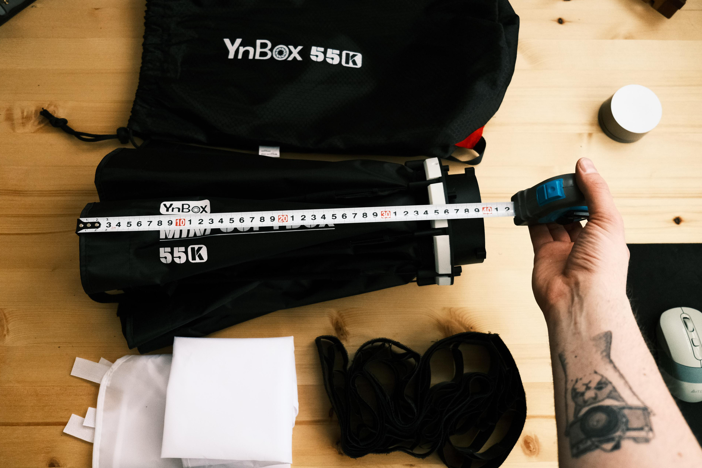 Youngnuo YnBox 55K размер