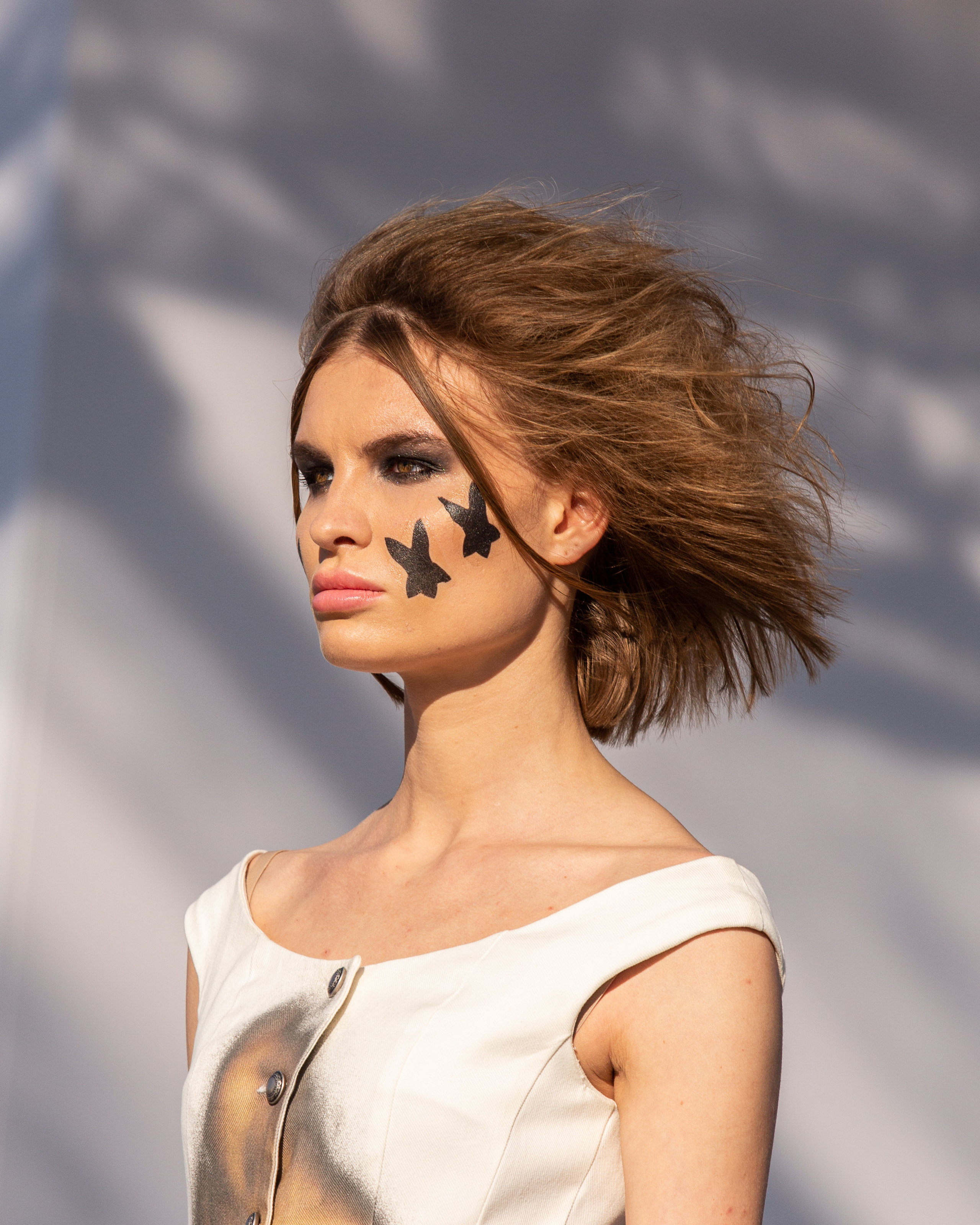 Moscow Fashion Week. Denis DETALOV. Visual artist, photographer Liana Darenskaya, Moscow